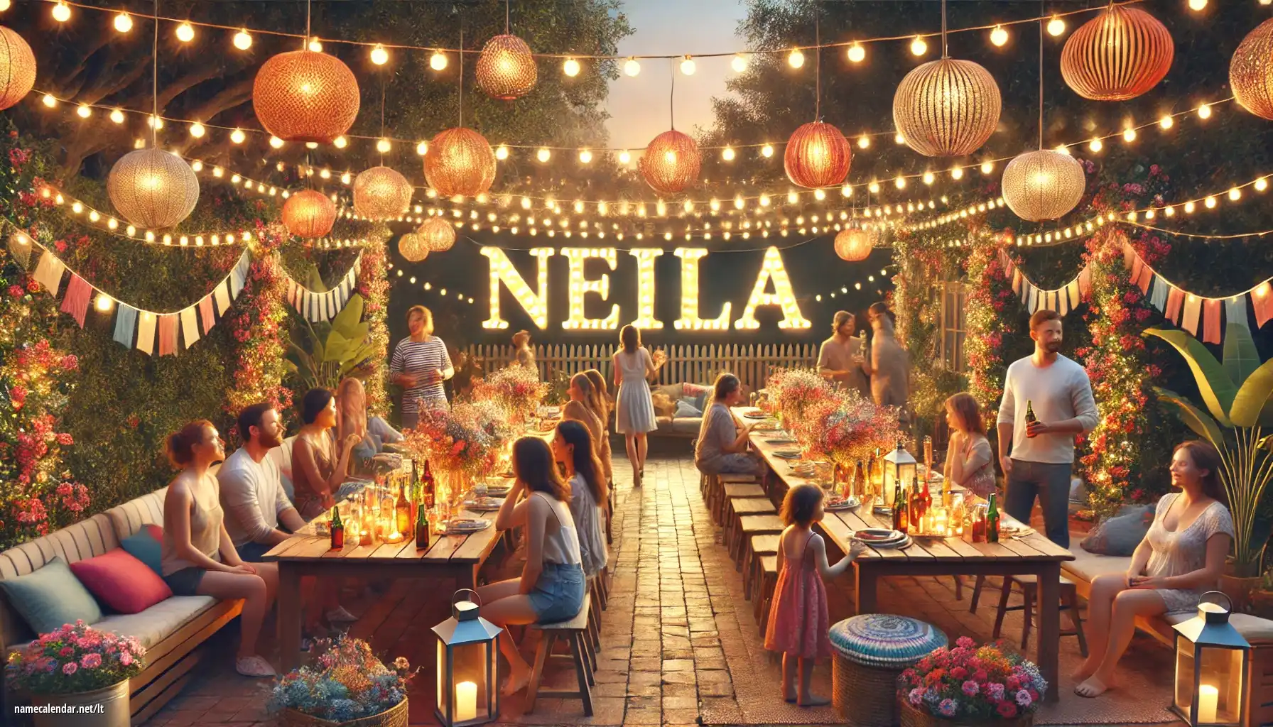 Vardadienio ir vardo šventimas - Neila