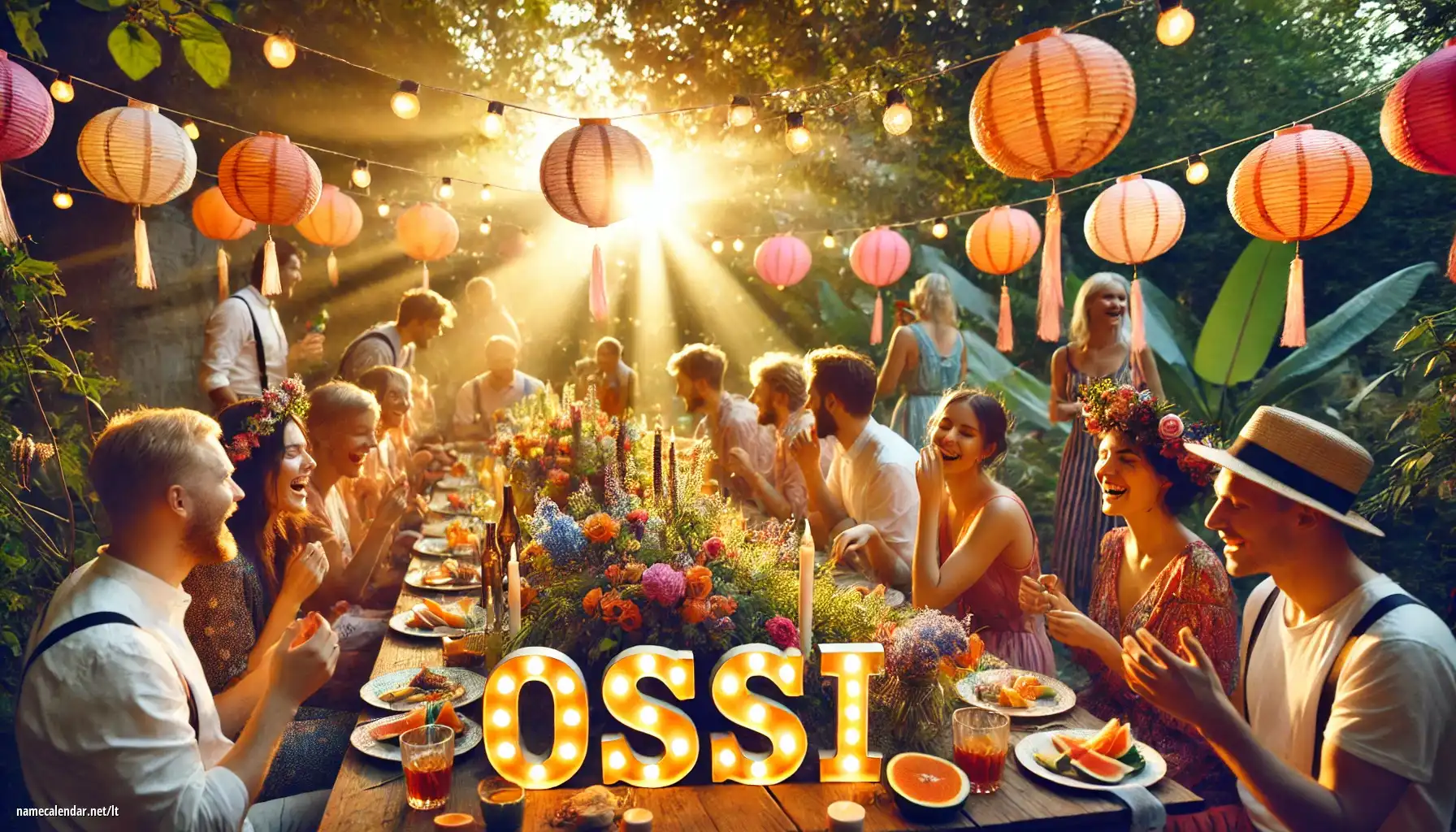 Vardadienio ir vardo šventimas - Ossi