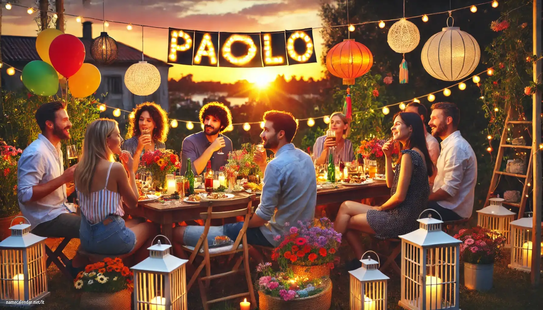 Vardadienio ir vardo šventimas - Paolo