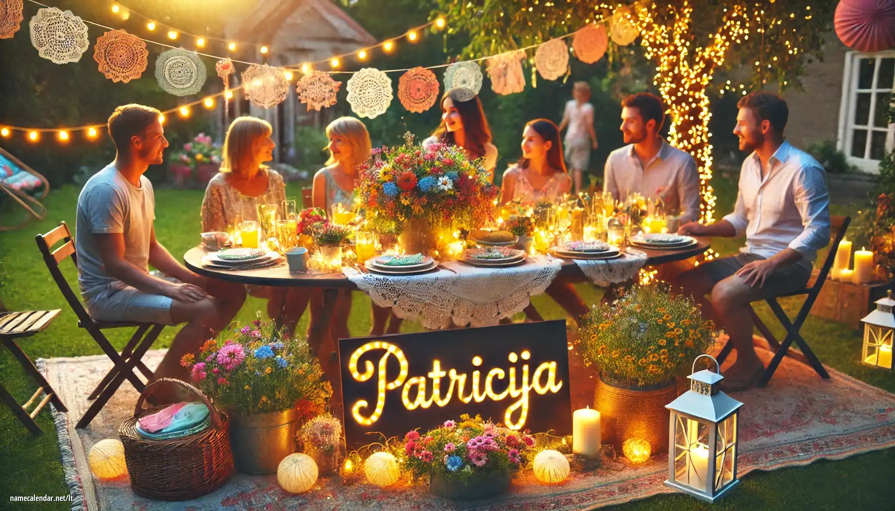 Vardadienio ir vardo šventimas - Patricija