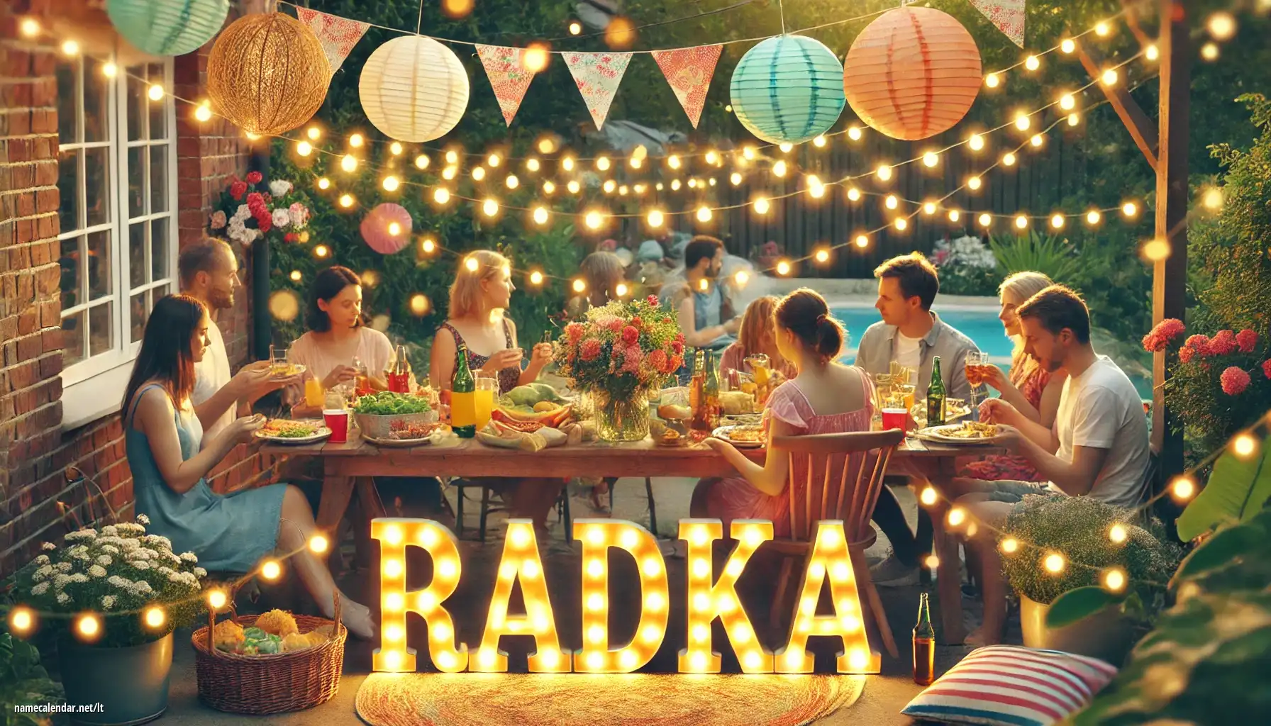 Vardadienio ir vardo šventimas - Radka