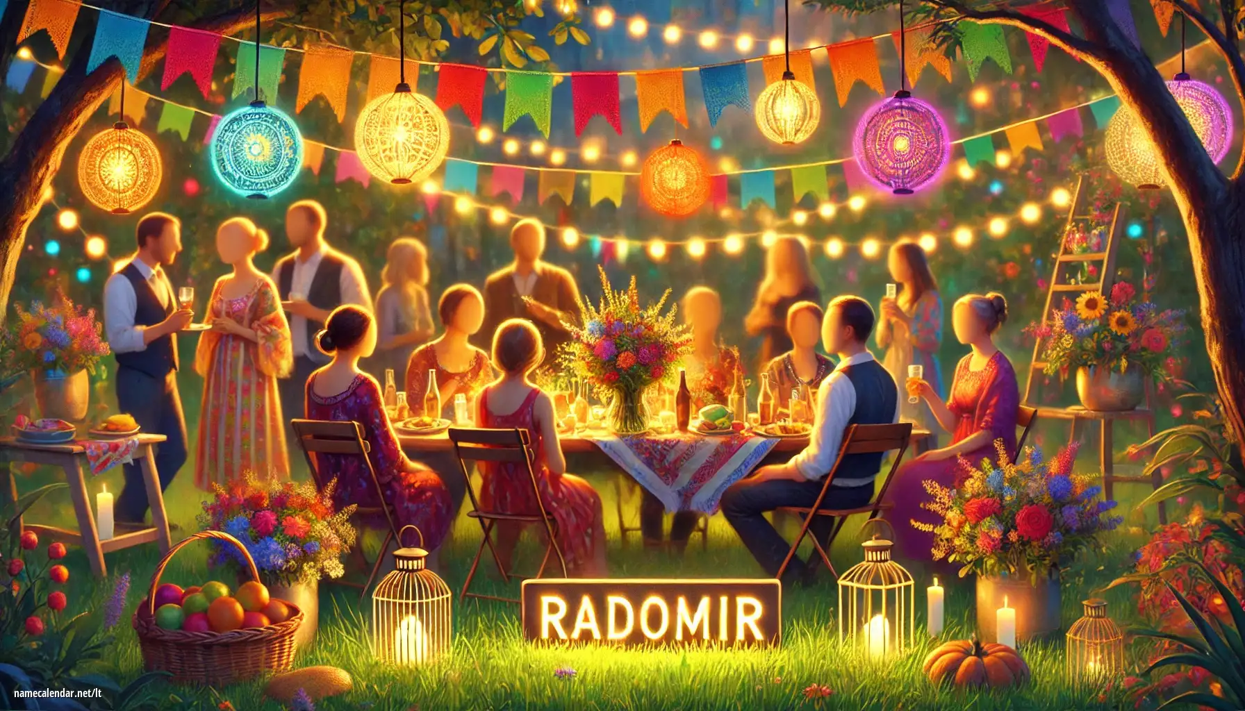 Vardadienio ir vardo šventimas - Radomír