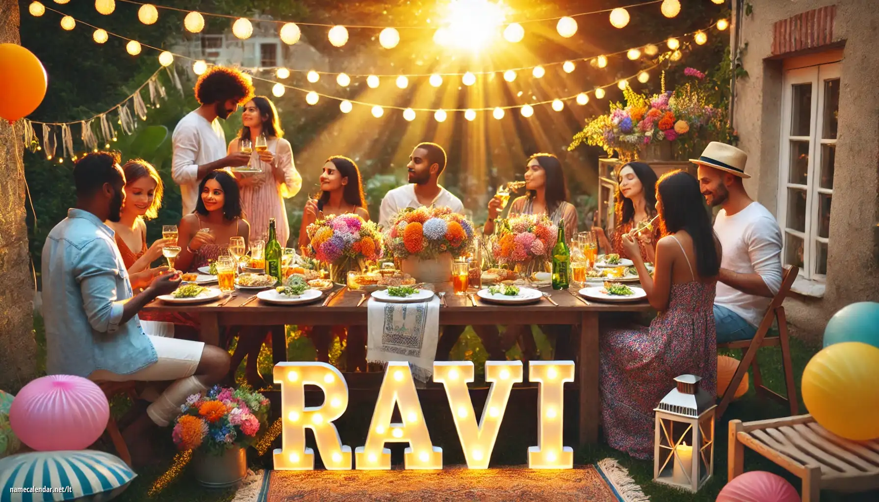 Vardadienio ir vardo šventimas - Ravi