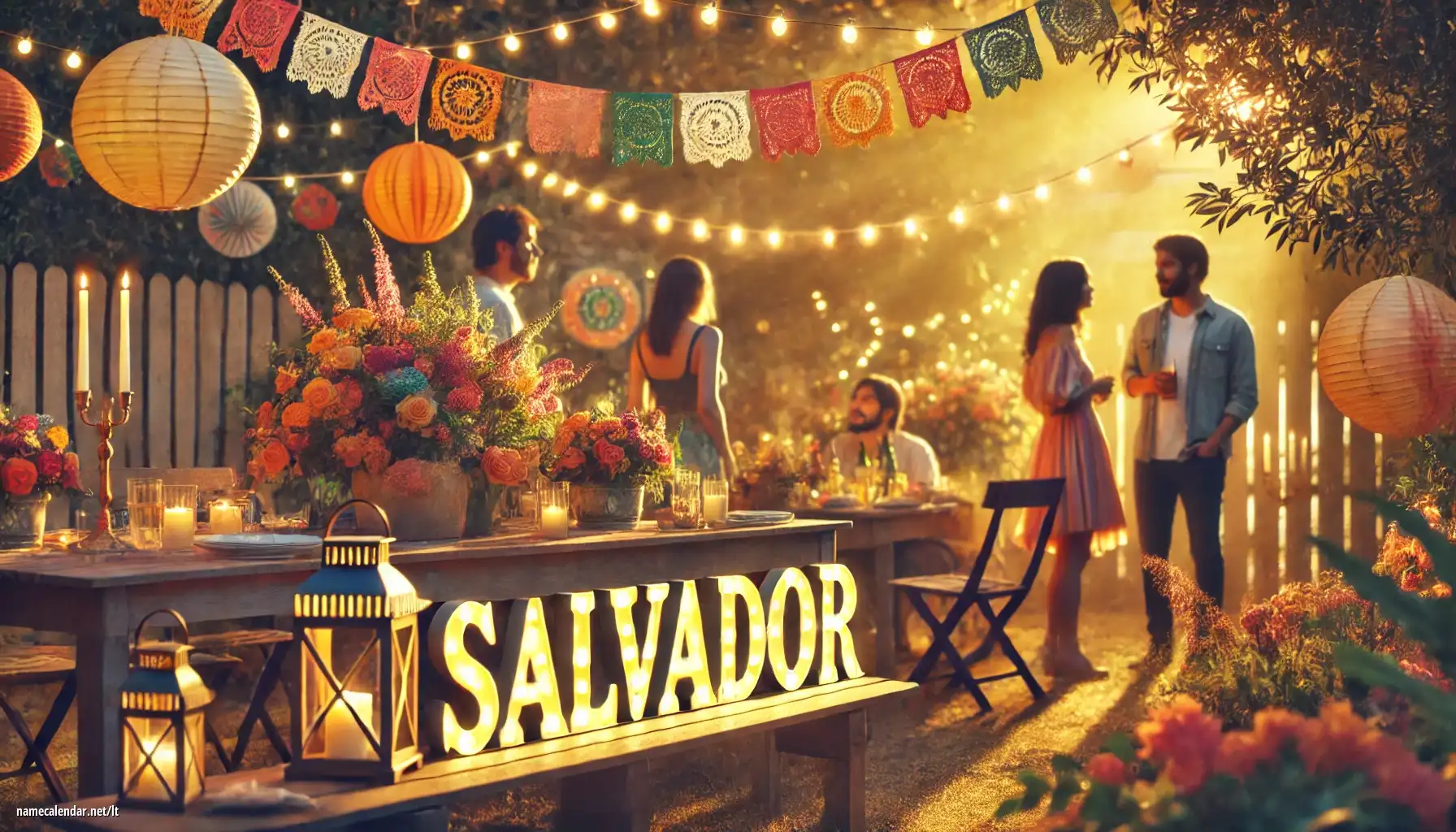 Vardadienio ir vardo šventimas - Salvador