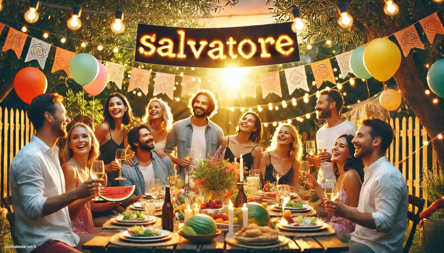 Vardadienio ir vardo šventimas - Salvatore