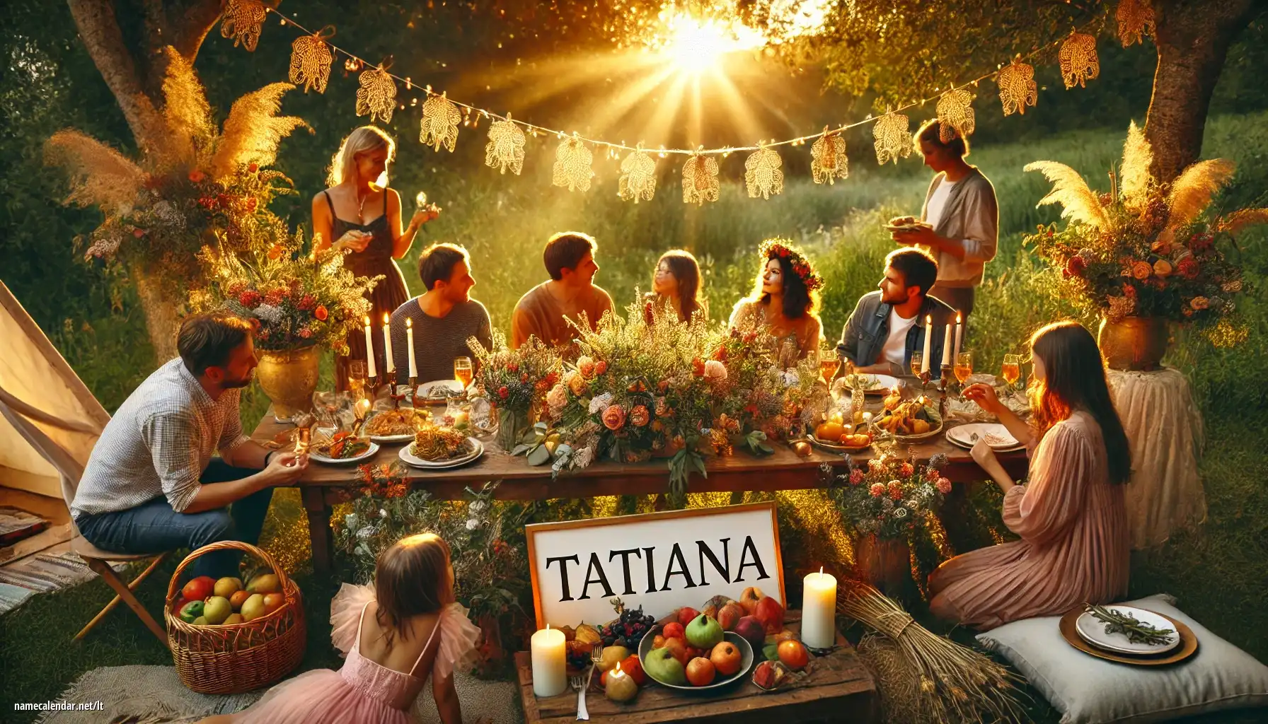 Vardadienio ir vardo šventimas - Tatiana