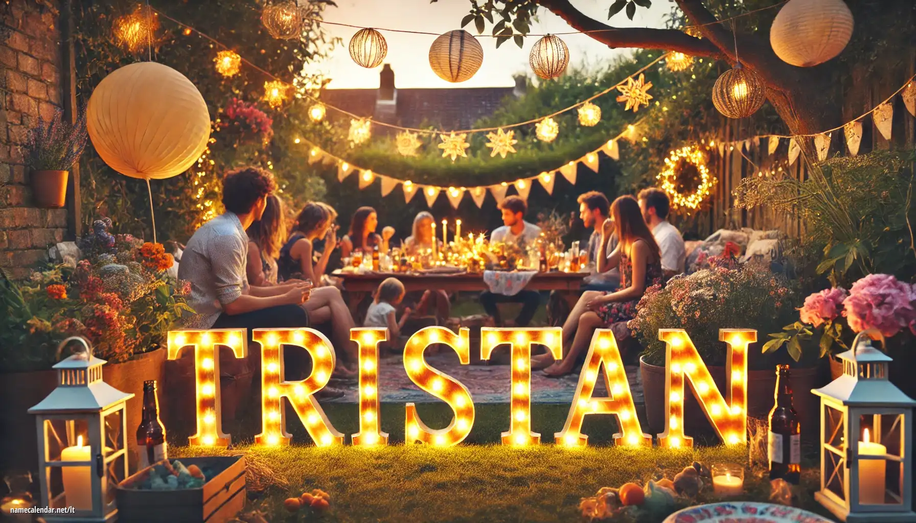 Vardadienio ir vardo šventimas - Tristan