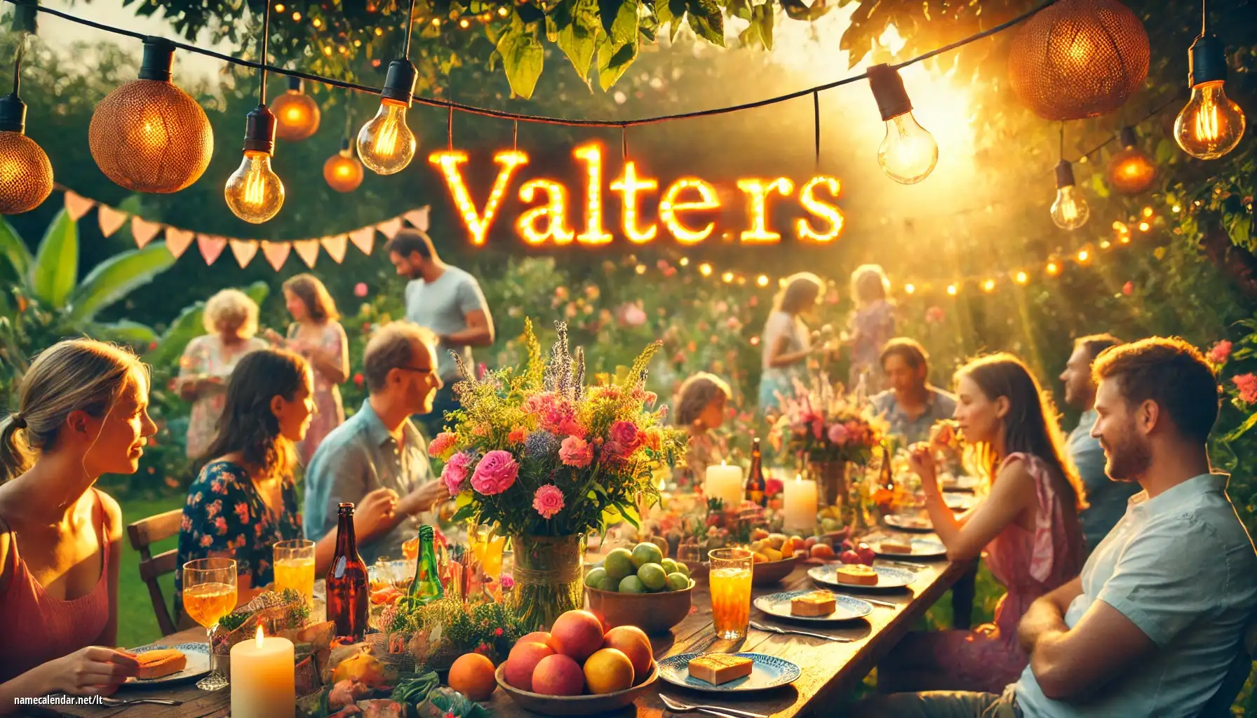 Vardadienio ir vardo šventimas - Valters