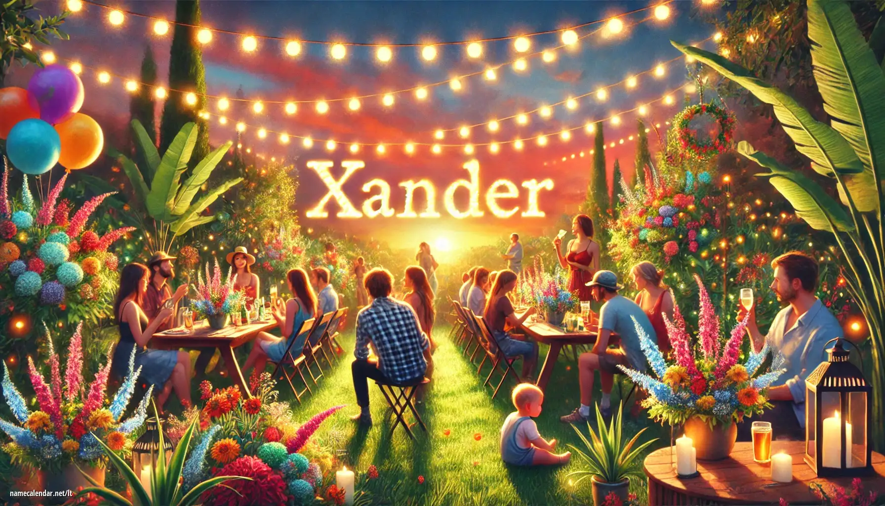 Vardadienio ir vardo šventimas - Xander