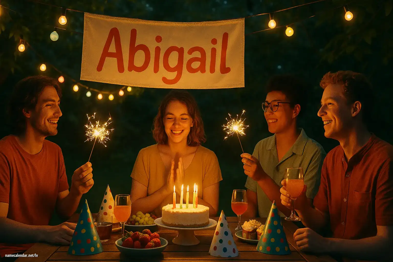 Vārda dienas un vārda svinēšana - Abigail