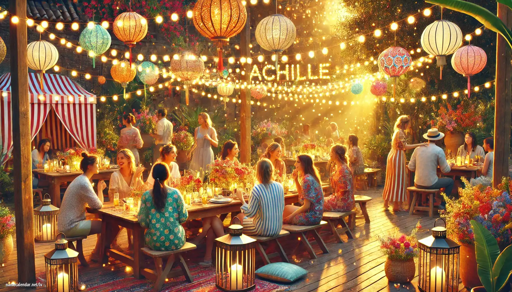 Vārda dienas un vārda svinēšana - Achille