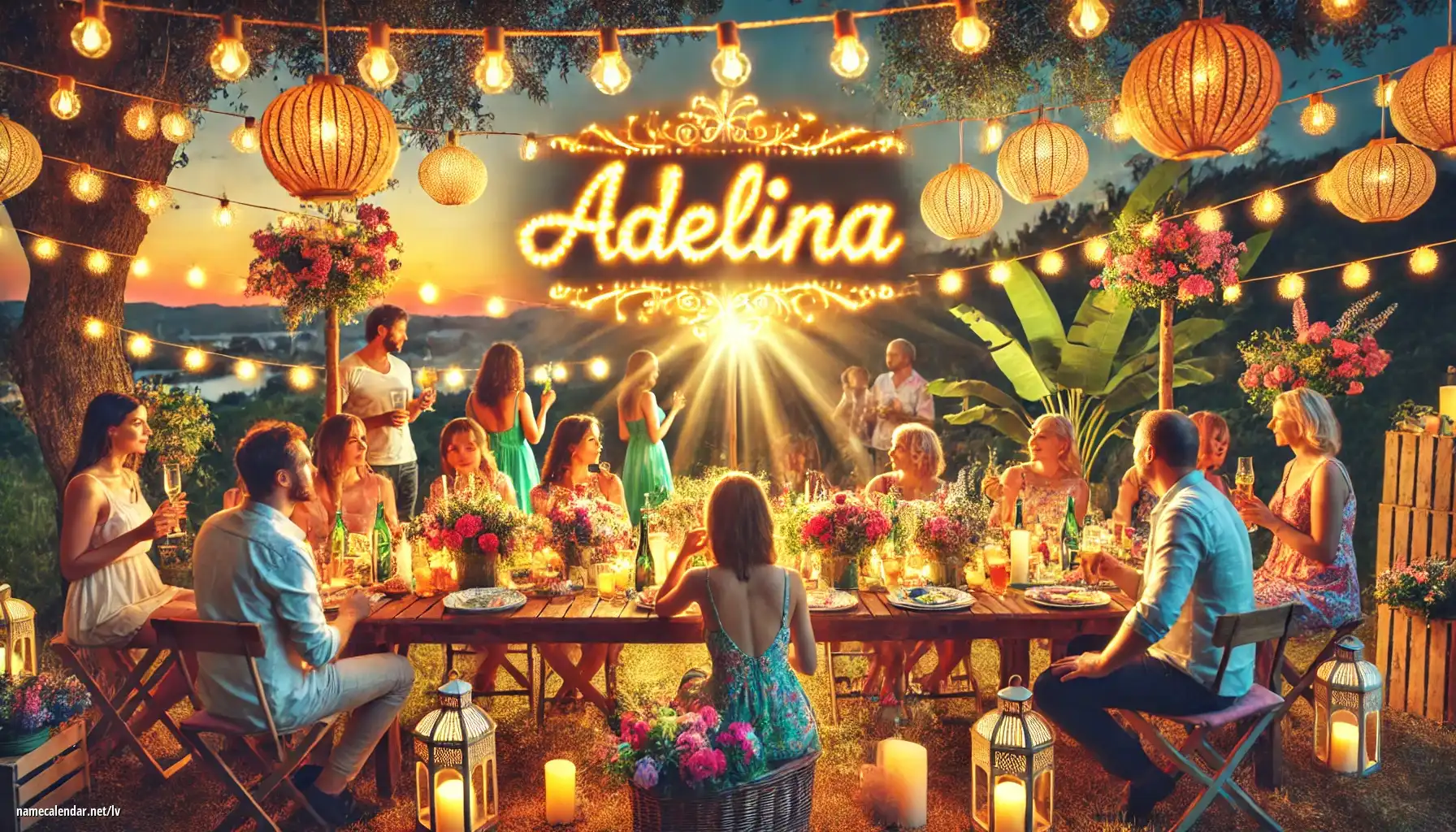 Vārda dienas un vārda svinēšana - Adelina