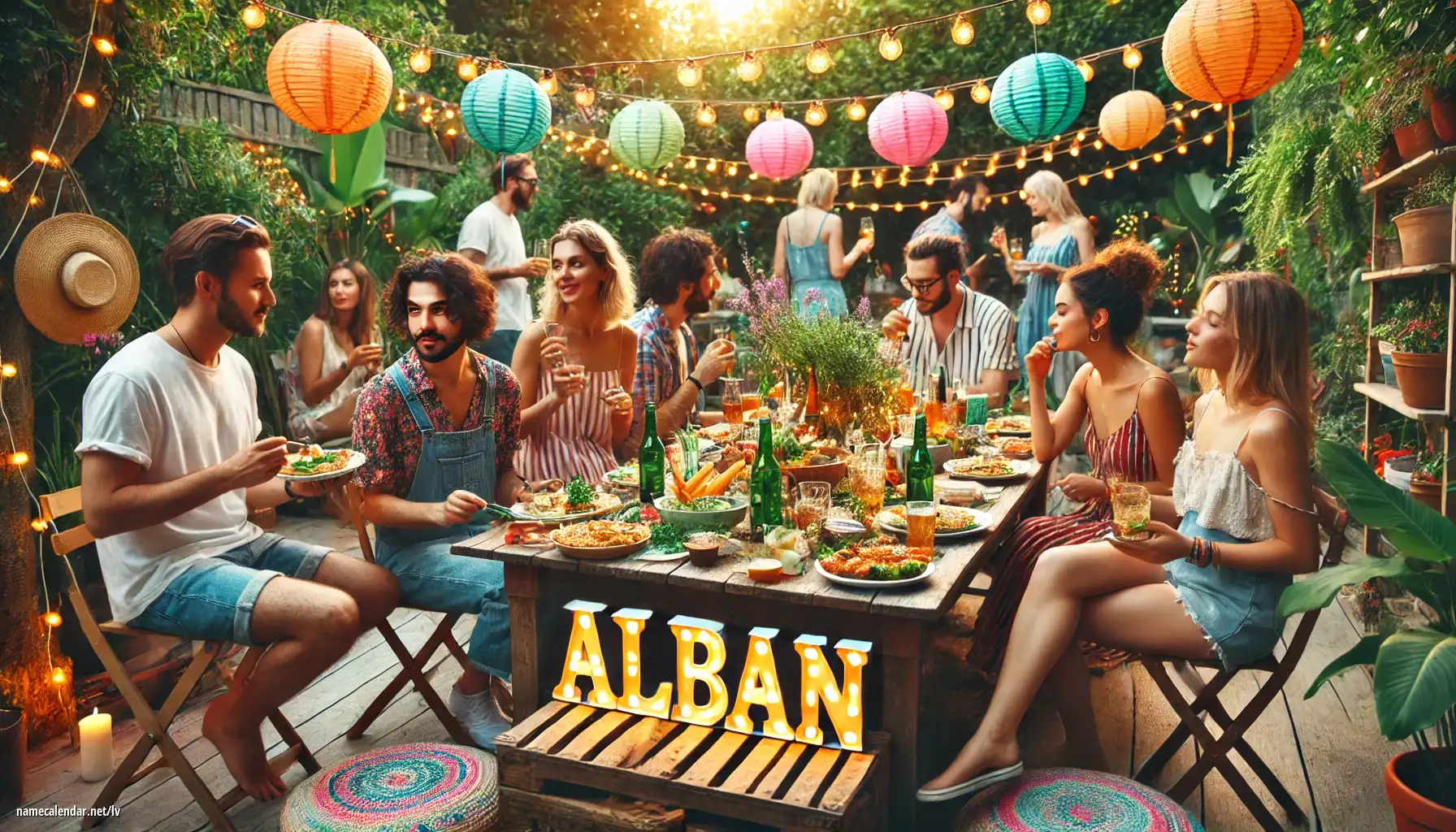 Vārda dienas un vārda svinēšana - Alban