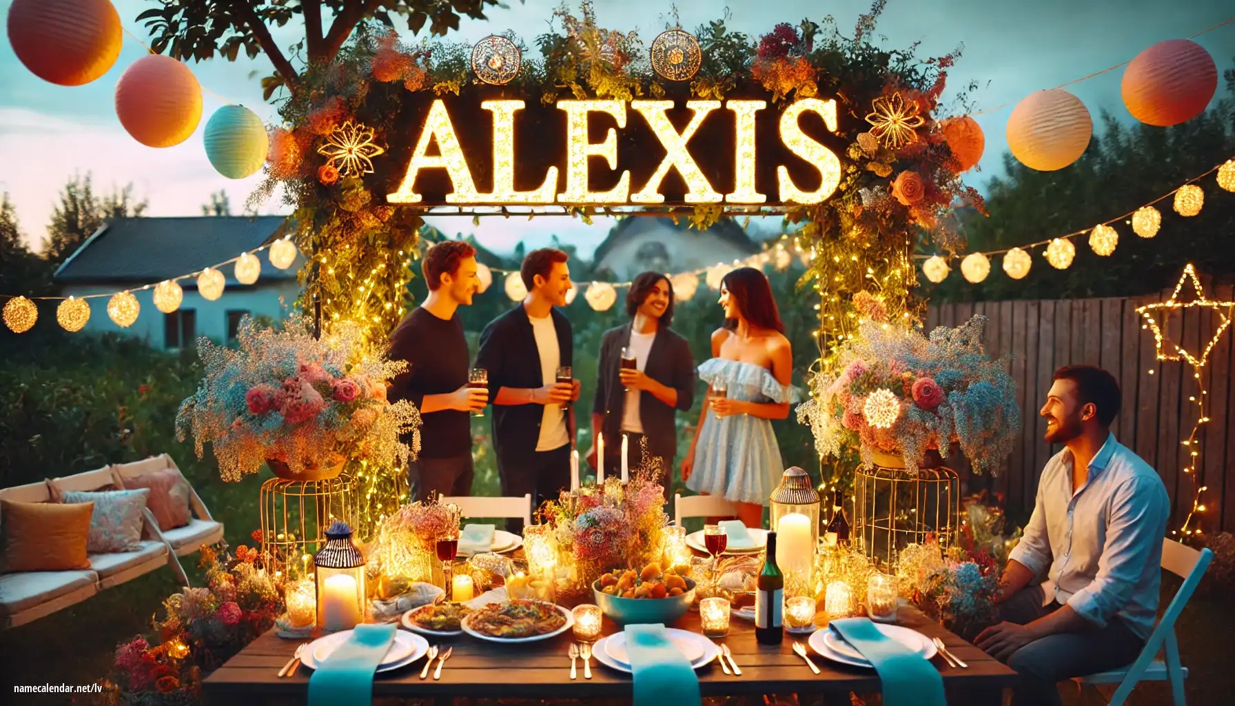 Vārda dienas un vārda svinēšana - Alexis