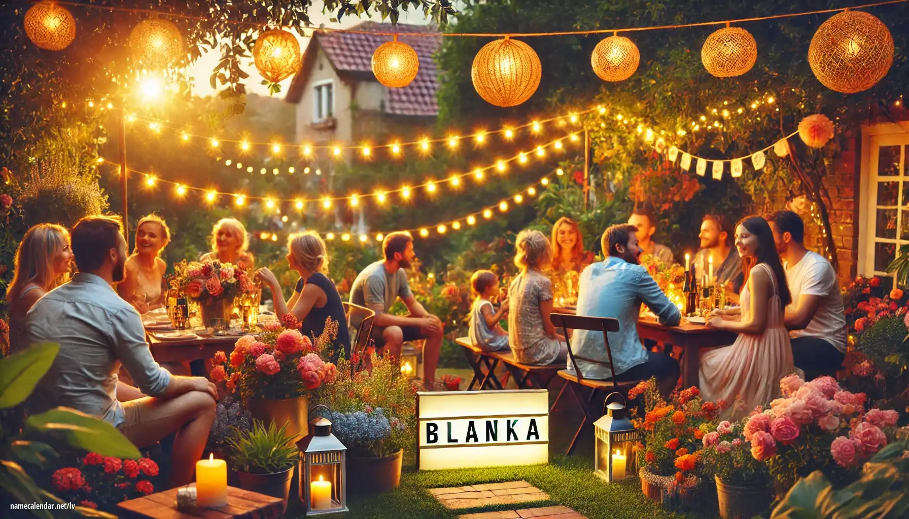 Vārda dienas un vārda svinēšana - Blanka