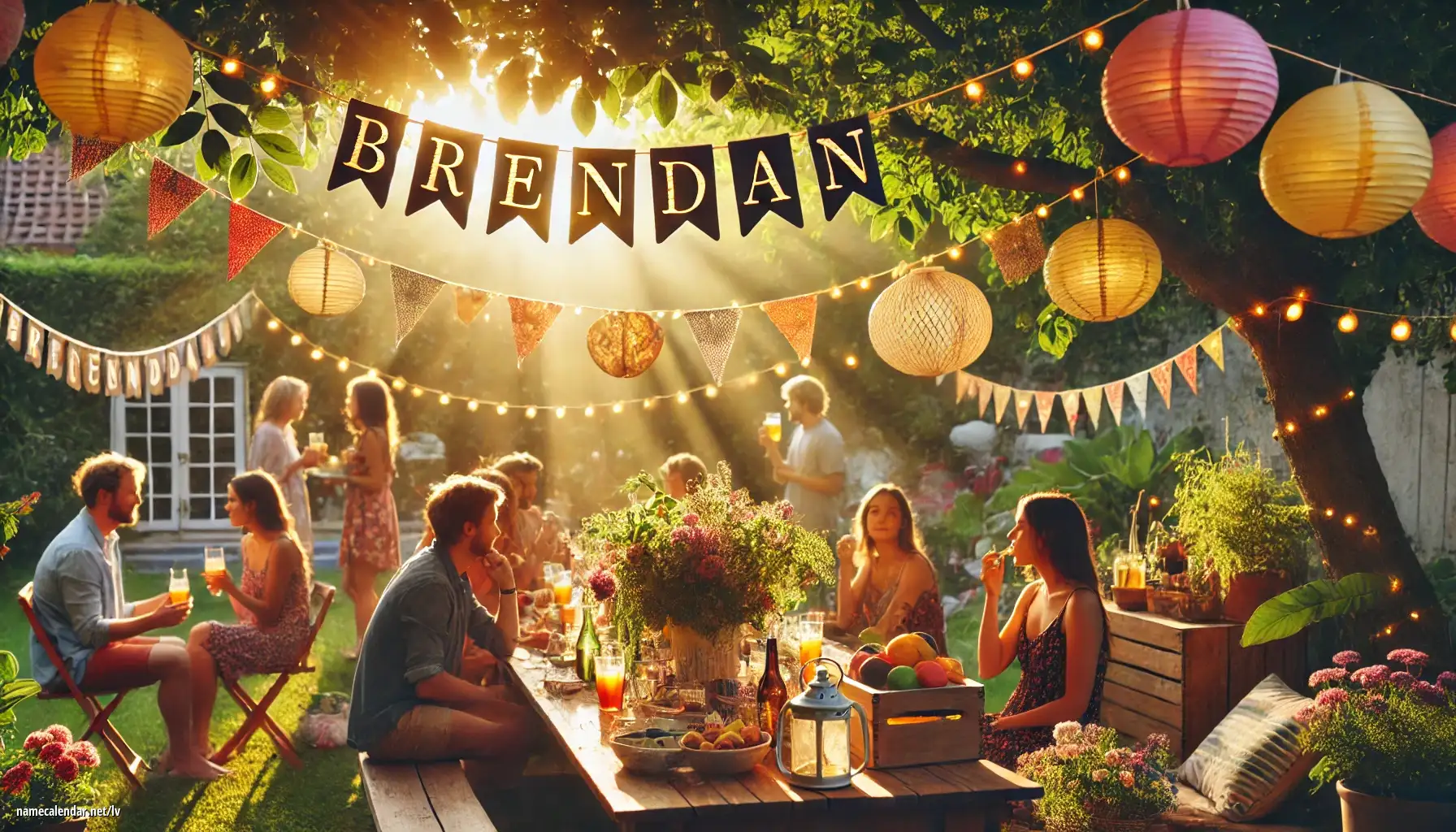 Vārda dienas un vārda svinēšana - Brendan