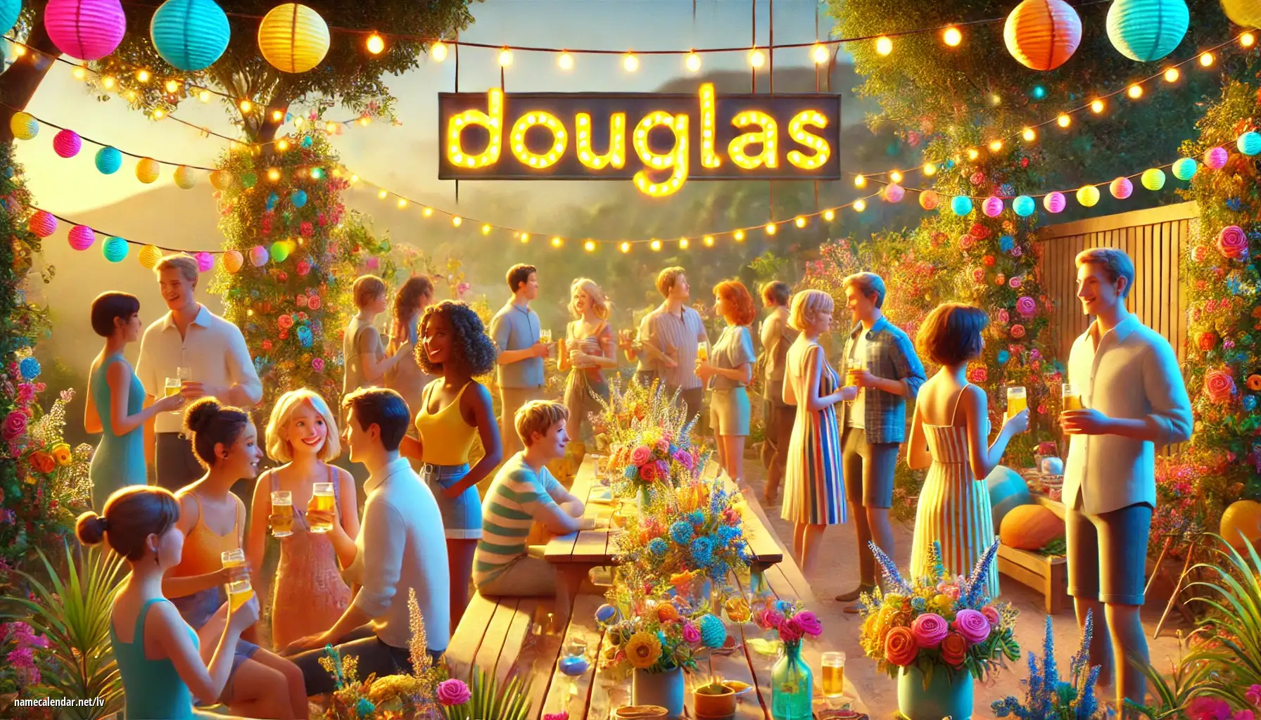 Vārda dienas un vārda svinēšana - Douglas