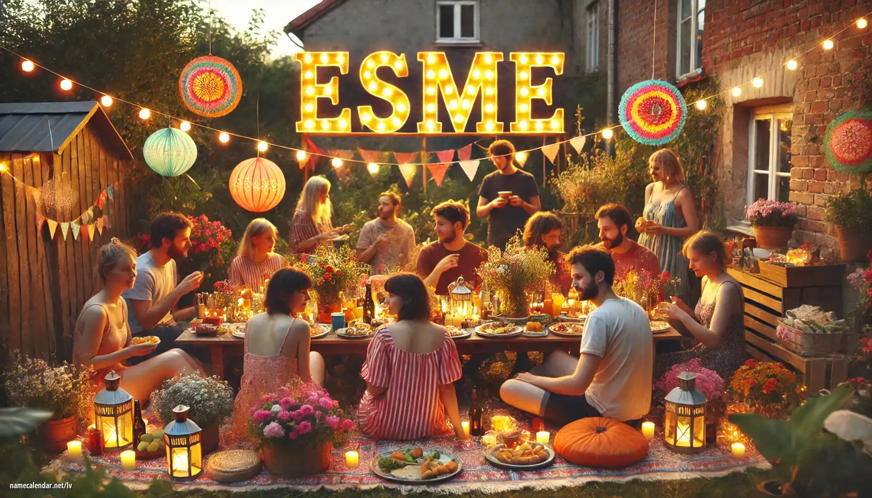 Vārda dienas un vārda svinēšana - Esme