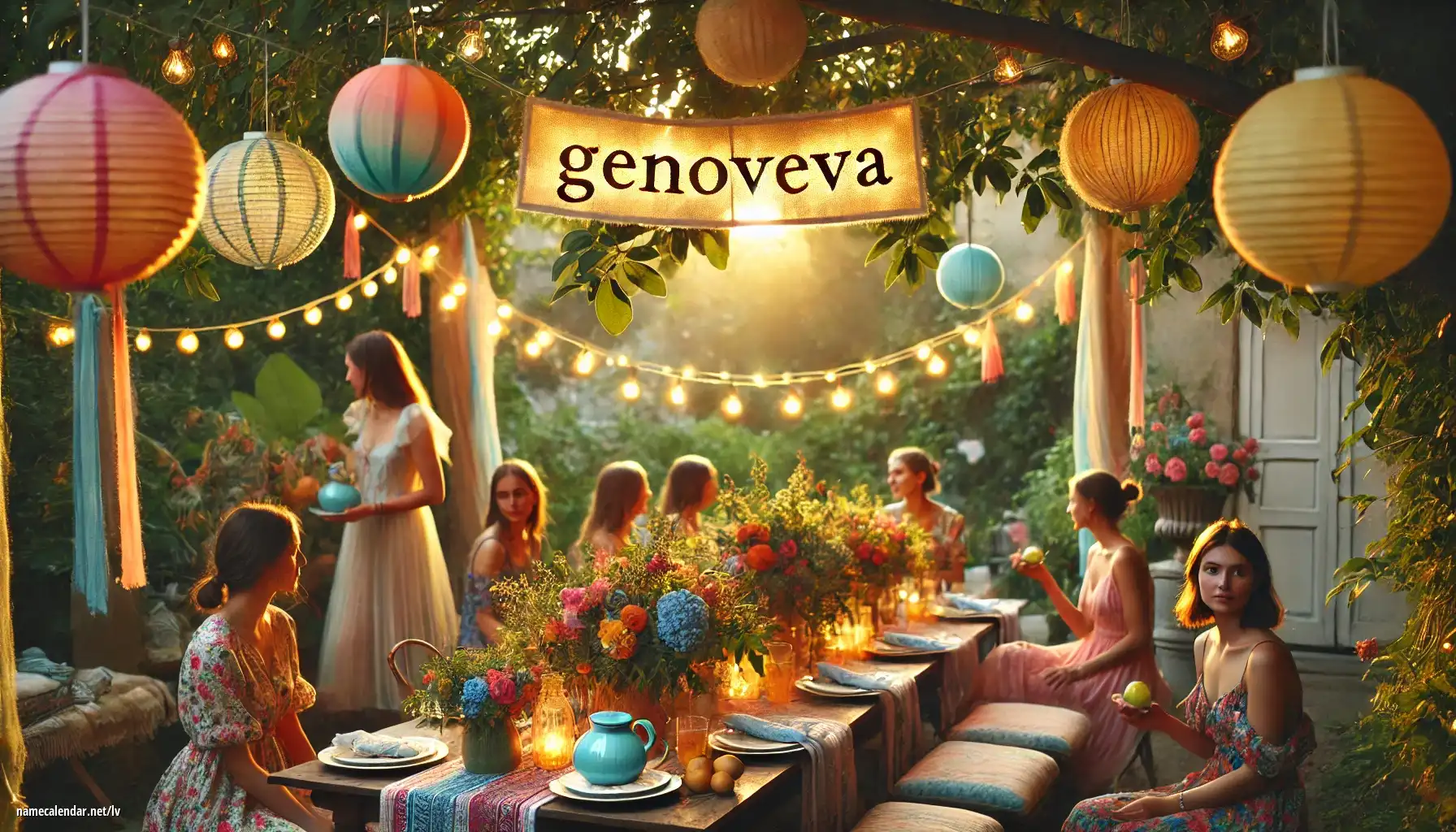 Vārda dienas un vārda svinēšana - Genoveva