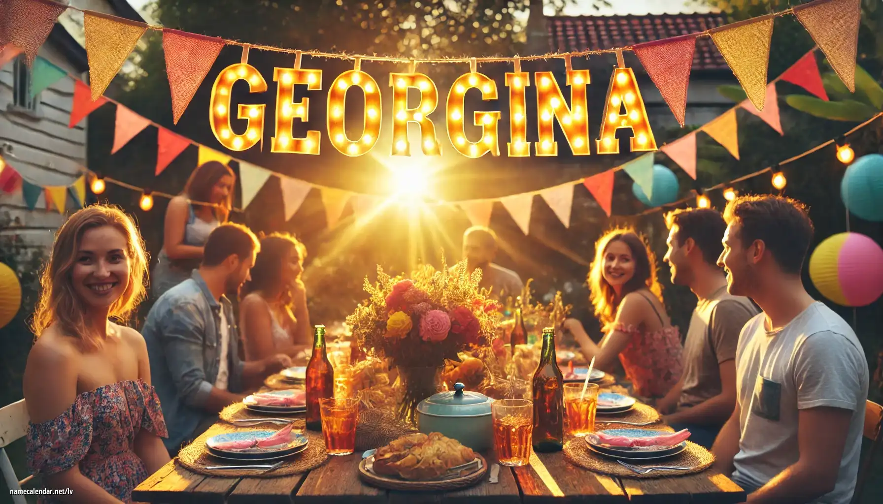 Vārda dienas un vārda svinēšana - Georgina