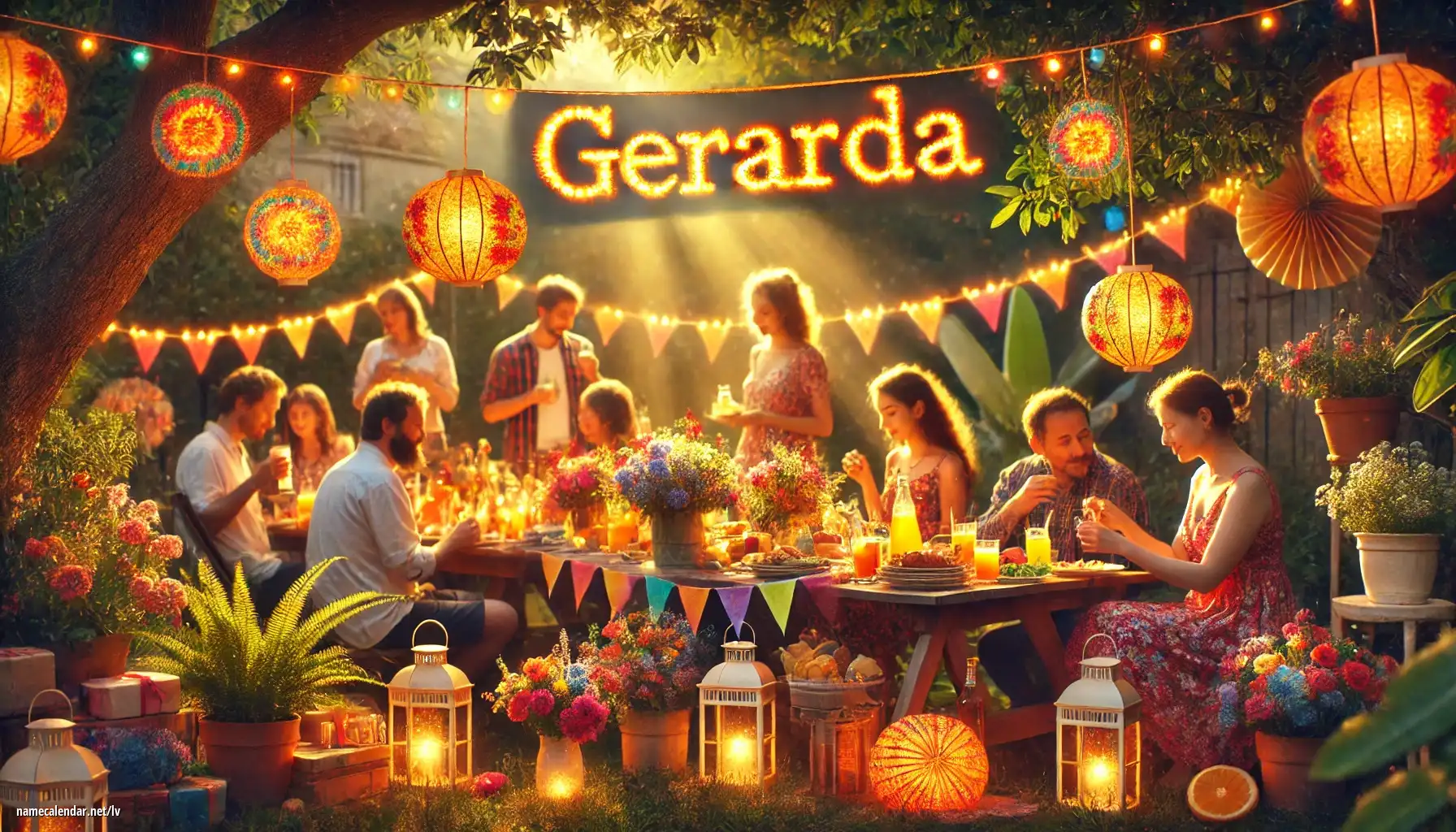 Vārda dienas un vārda svinēšana - Gerarda