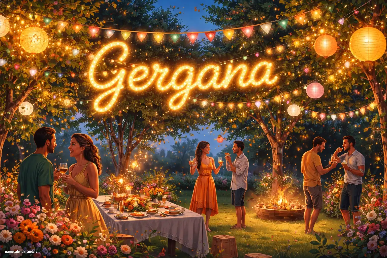 Vārda dienas un vārda svinēšana - Gergana