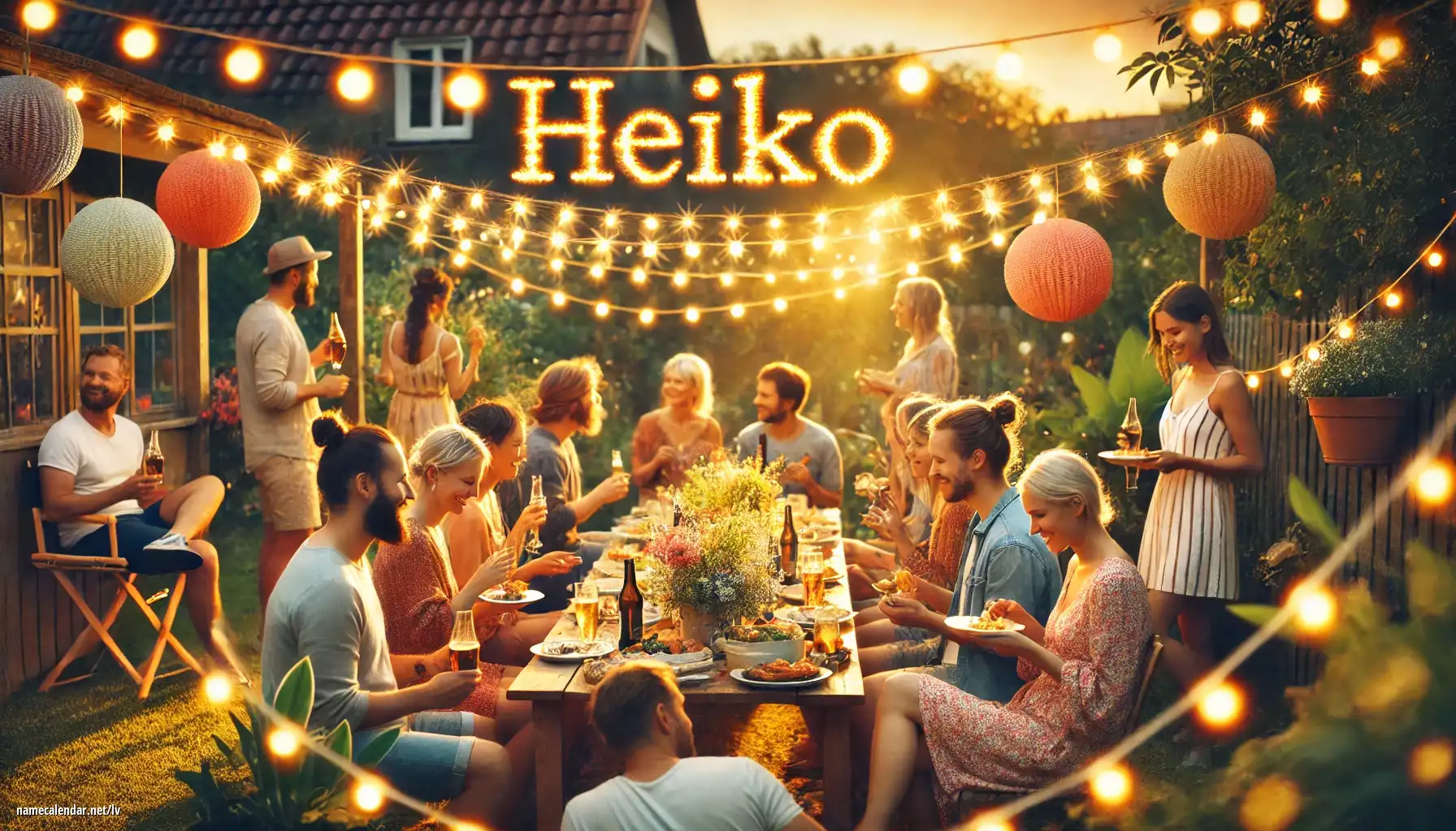 Vārda dienas un vārda svinēšana - Heiko