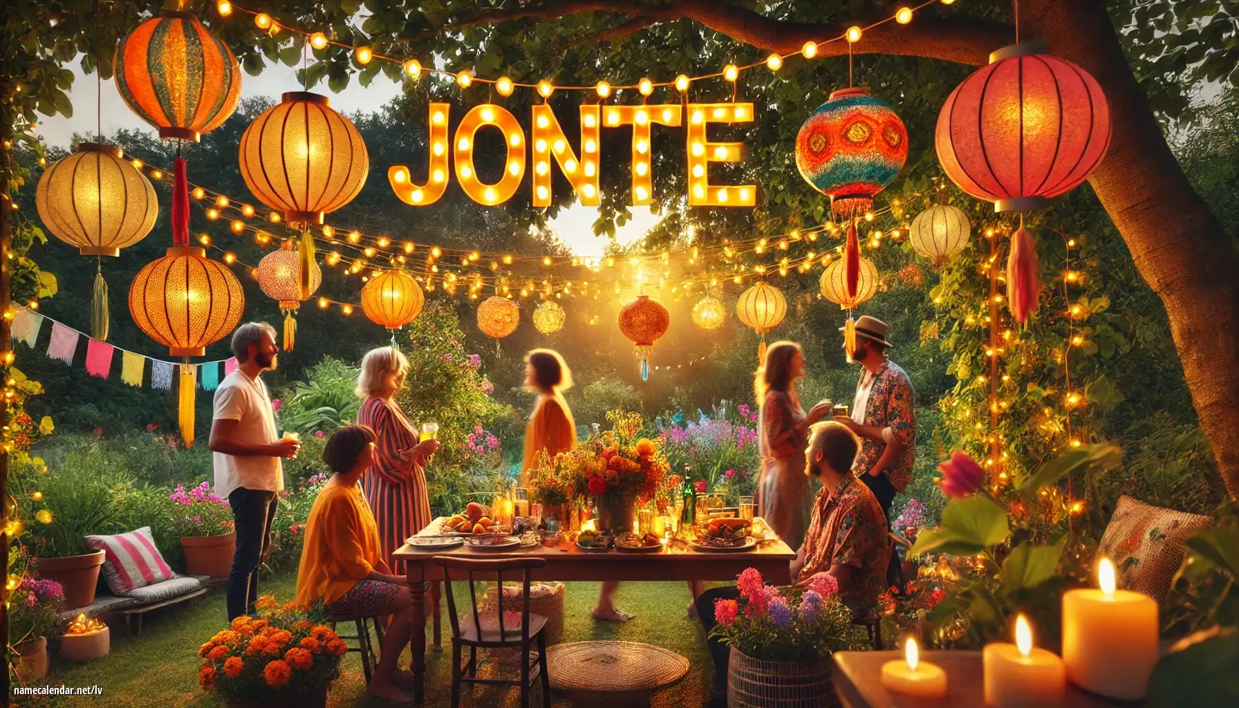 Vārda dienas un vārda svinēšana - Jonte