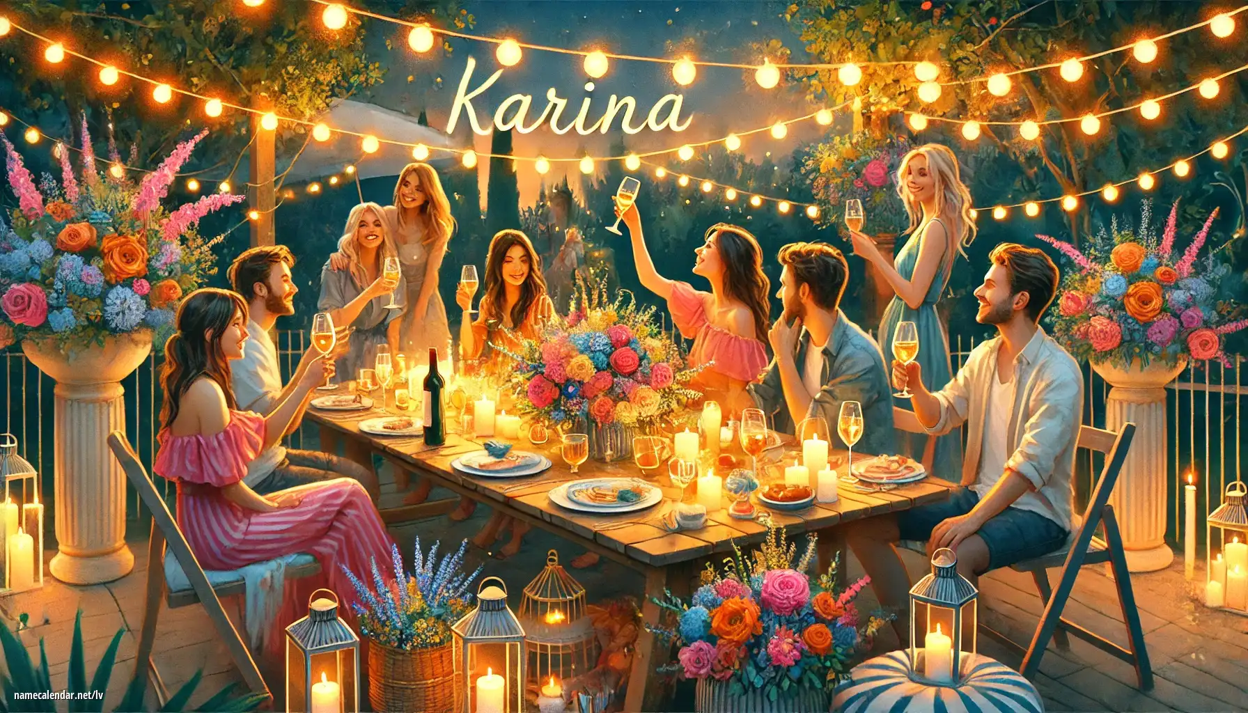 Vārda dienas un vārda svinēšana - Karina