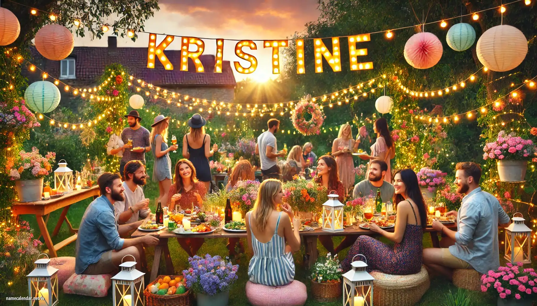 Vārda dienas un vārda svinēšana - Kristine