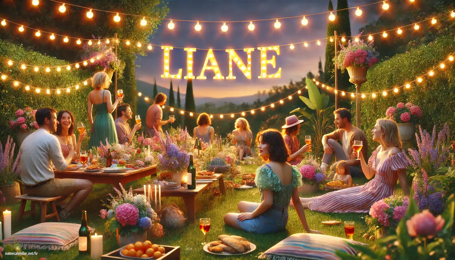 Vārda dienas un vārda svinēšana - Liane