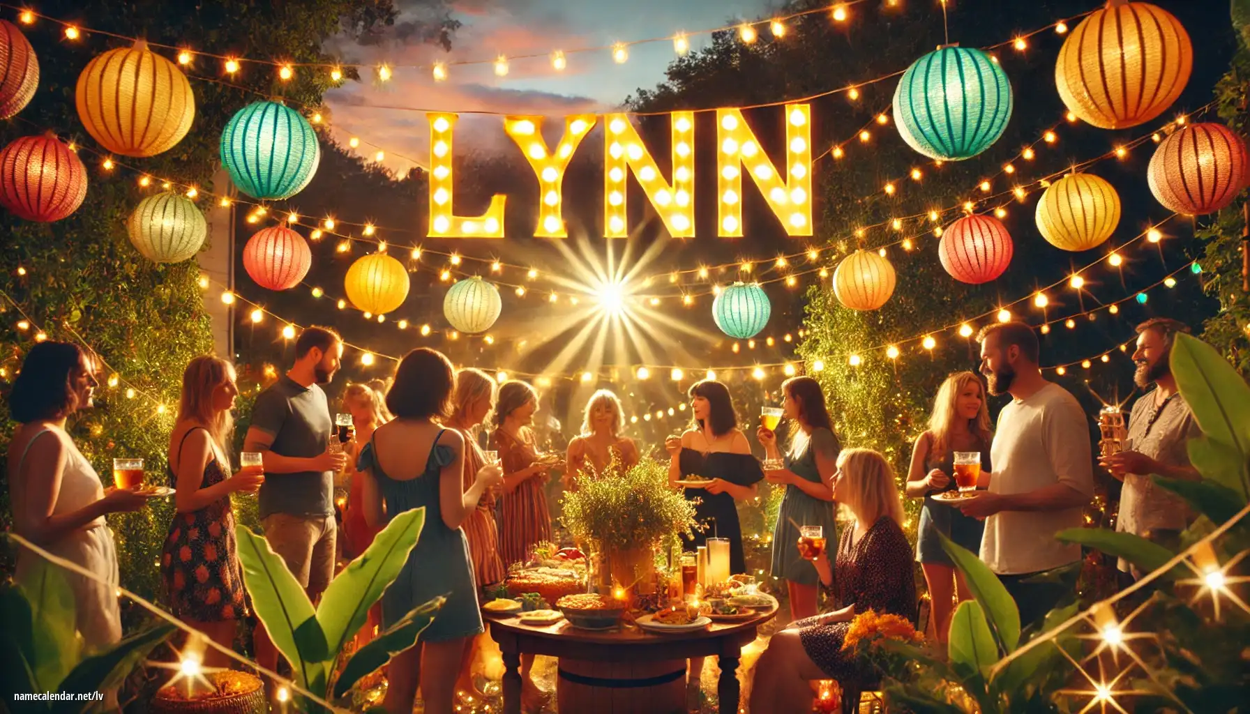 Vārda dienas un vārda svinēšana - Lynn