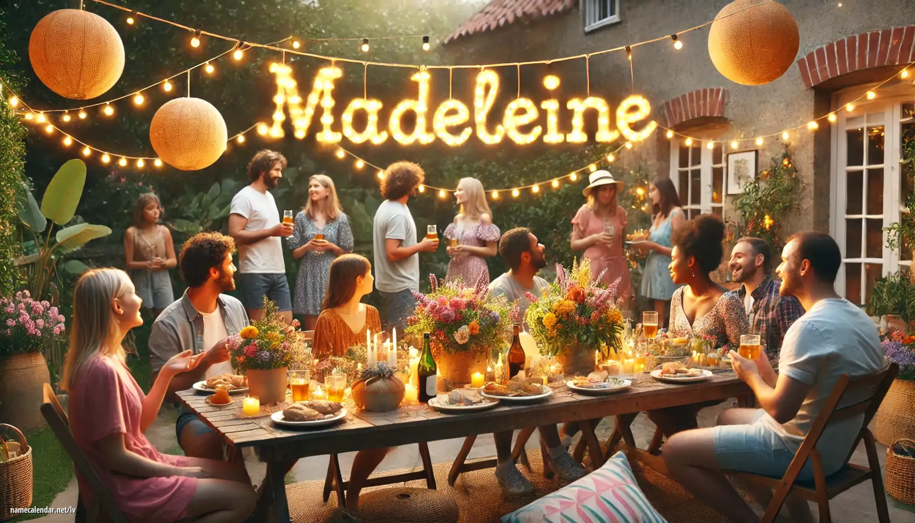 Vārda dienas un vārda svinēšana - Madeleine