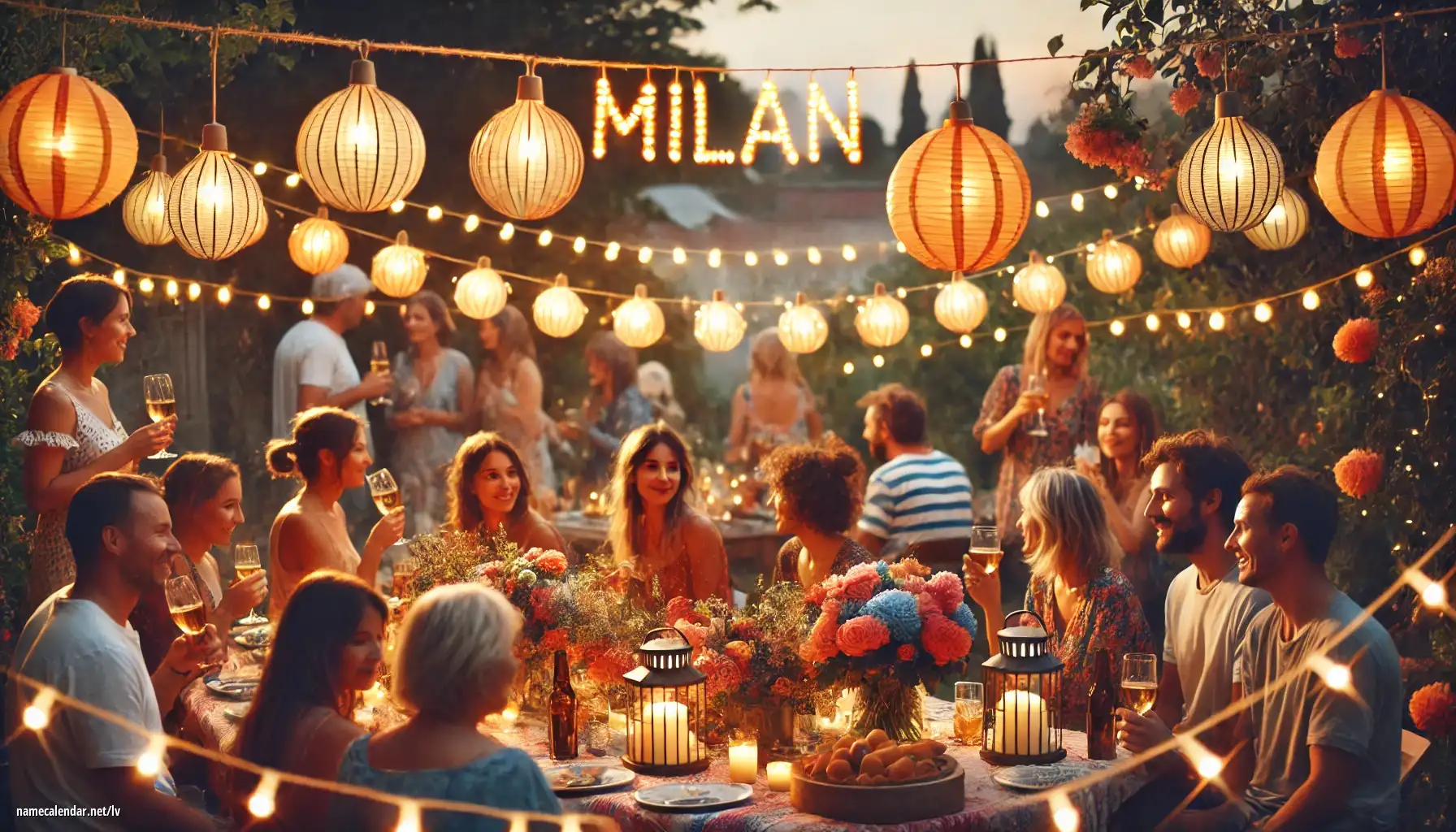 Vārda dienas un vārda svinēšana - Milán