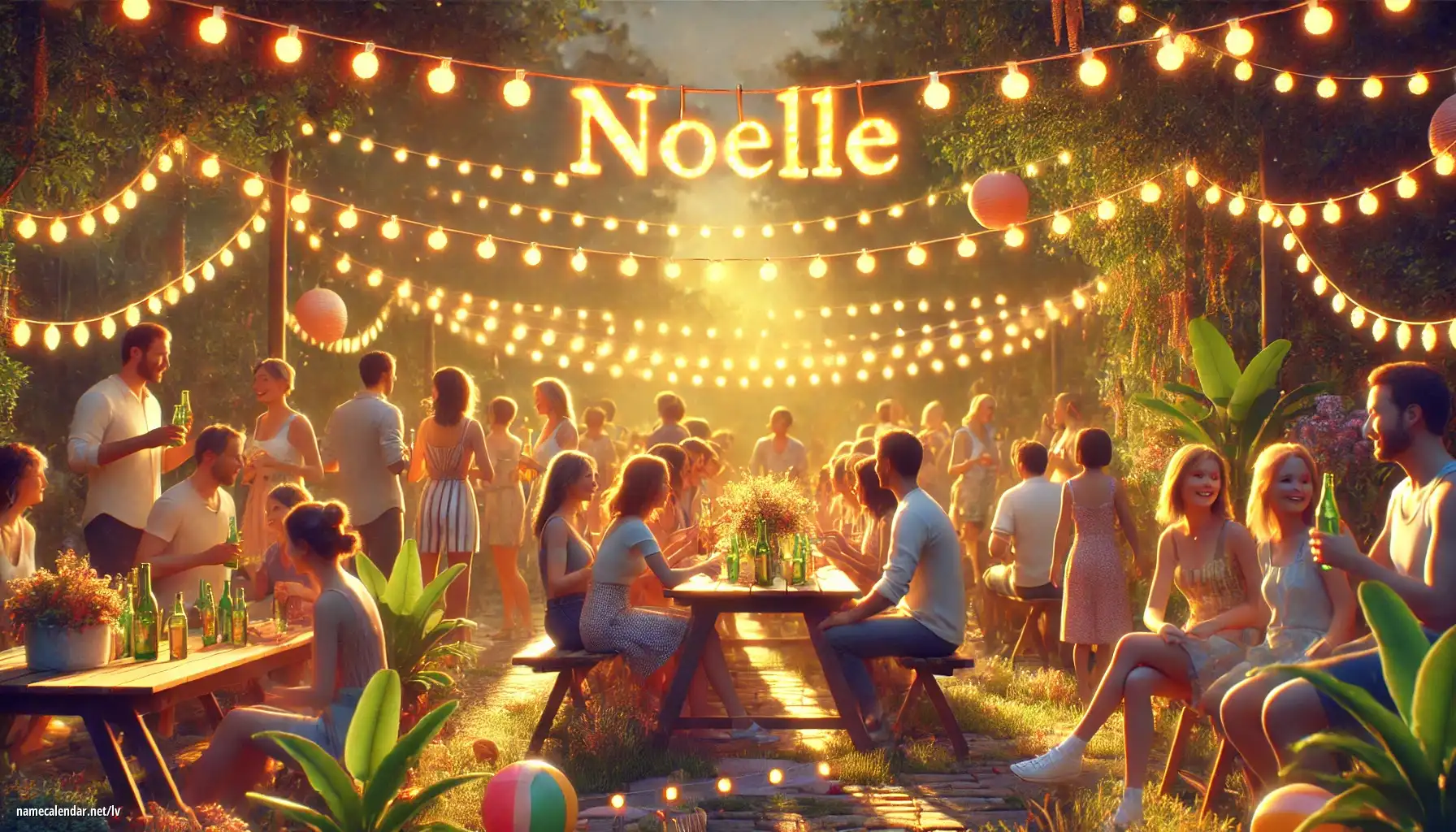 Vārda dienas un vārda svinēšana - Noelle