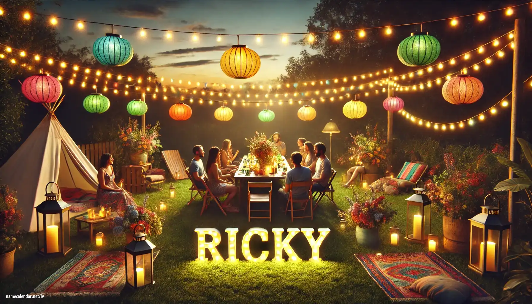 Vārda dienas un vārda svinēšana - Ricky