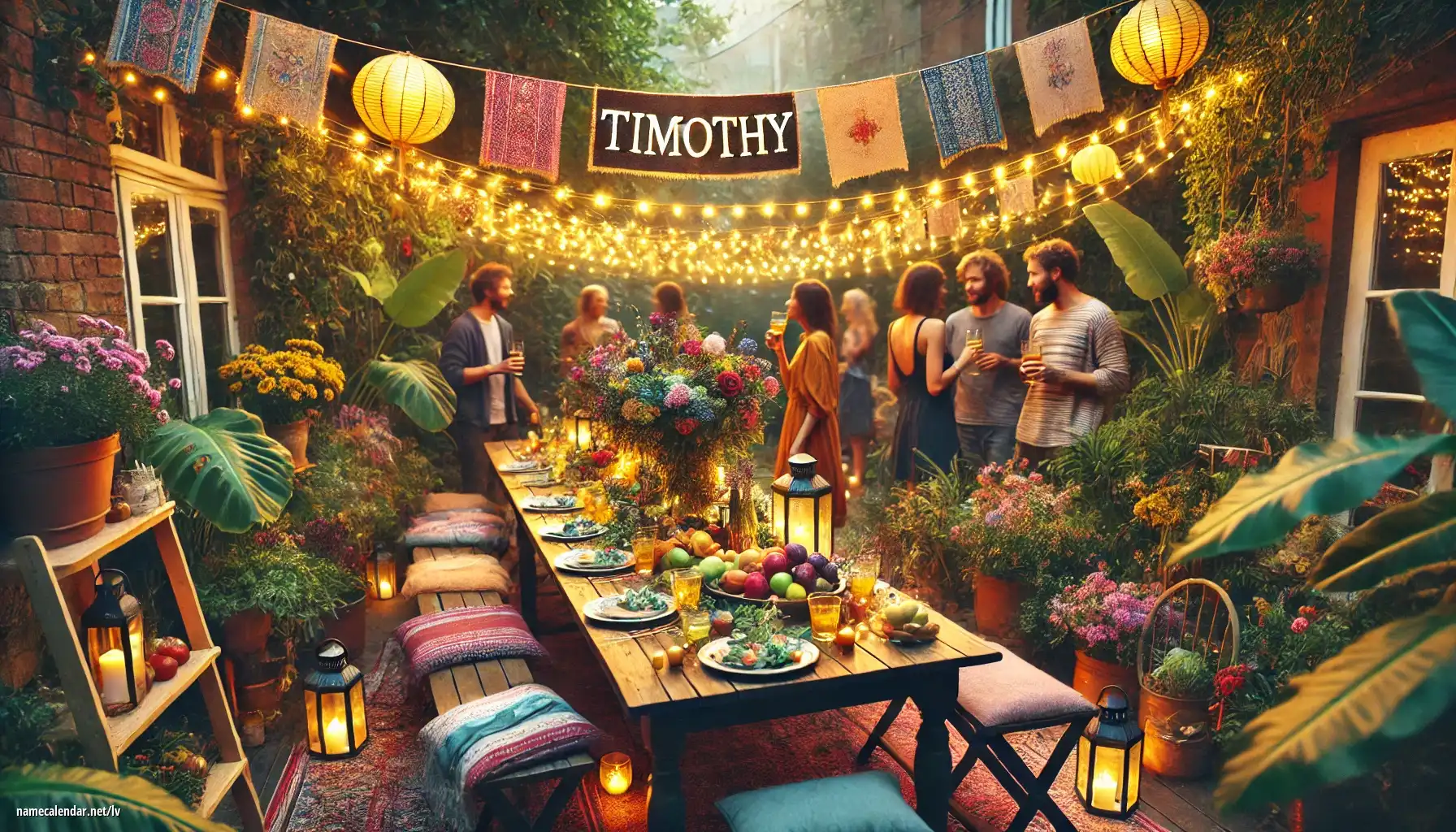 Vārda dienas un vārda svinēšana - Timothy