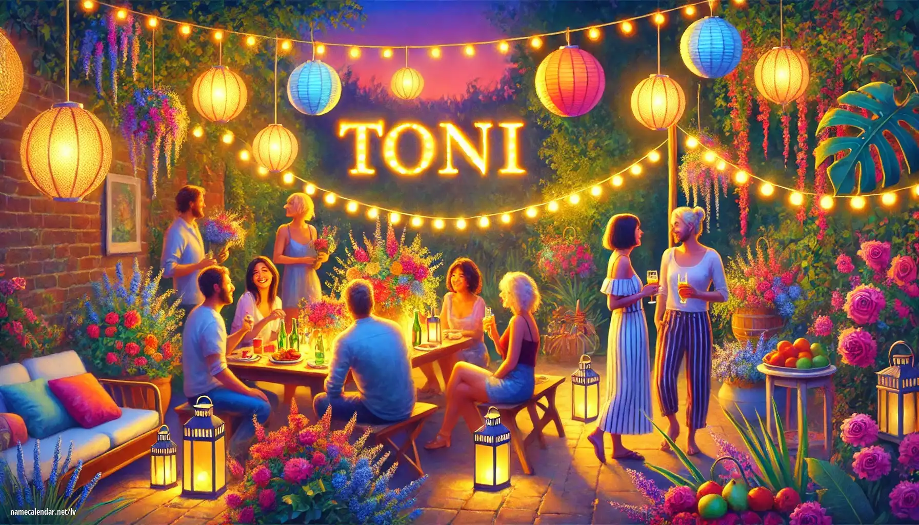 Vārda dienas un vārda svinēšana - Toni