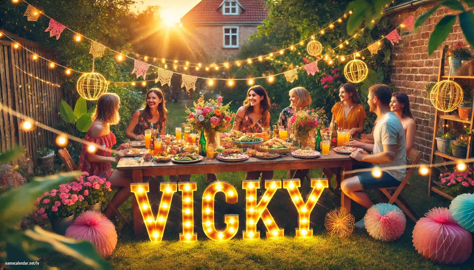 Vārda dienas un vārda svinēšana - Vicky