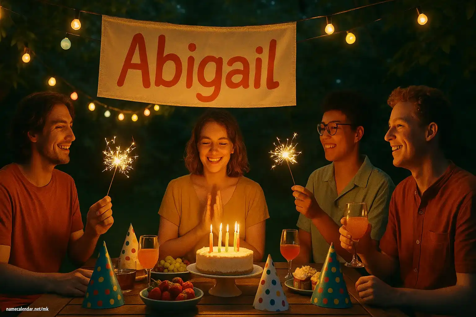 Прослава на именден и име - Abigail