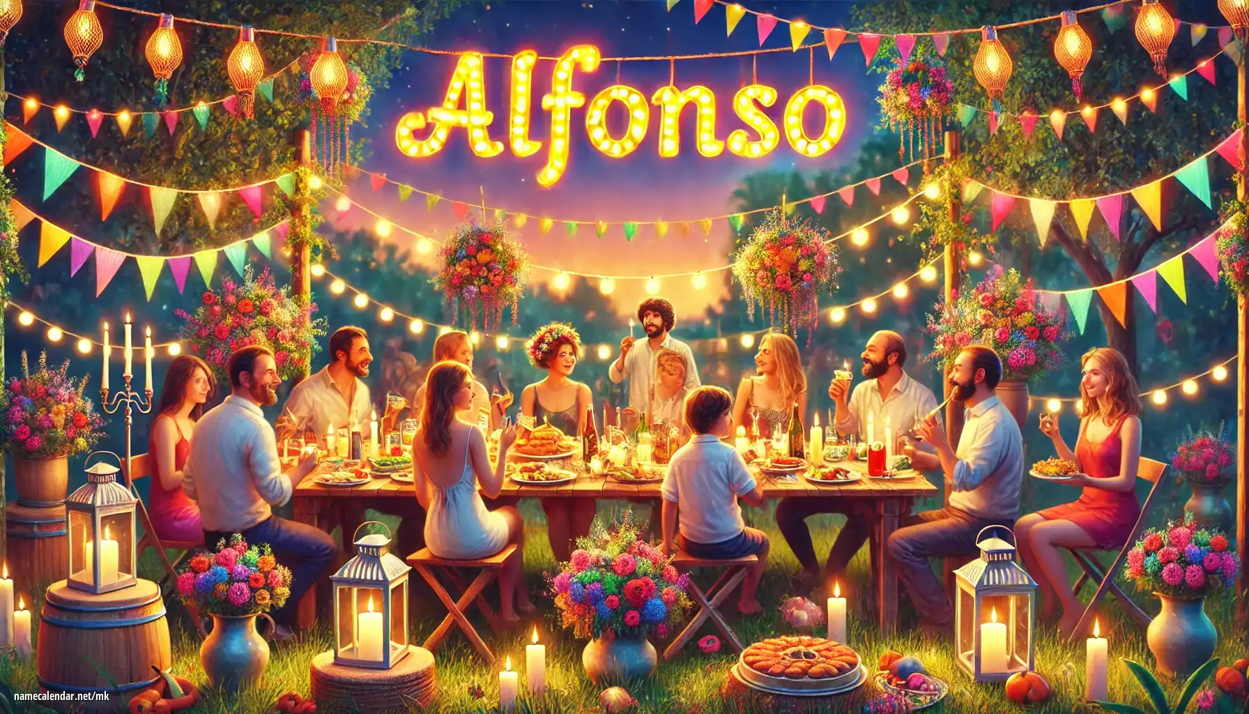 Прослава на именден и име - Alfonso