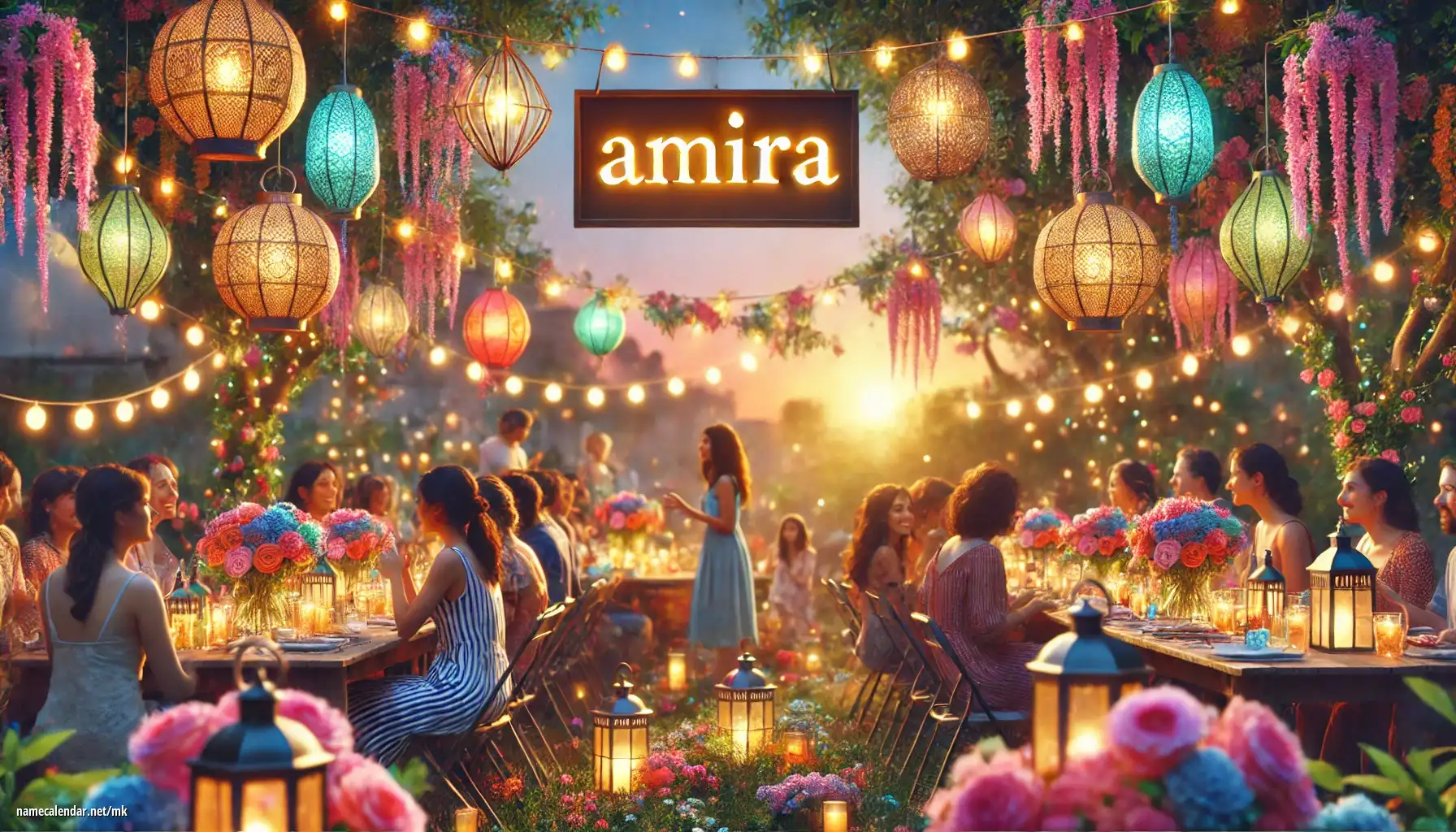 Прослава на именден и име - Amira