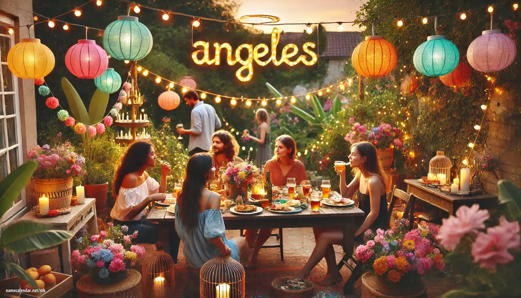 Прослава на именден и име - Angeles