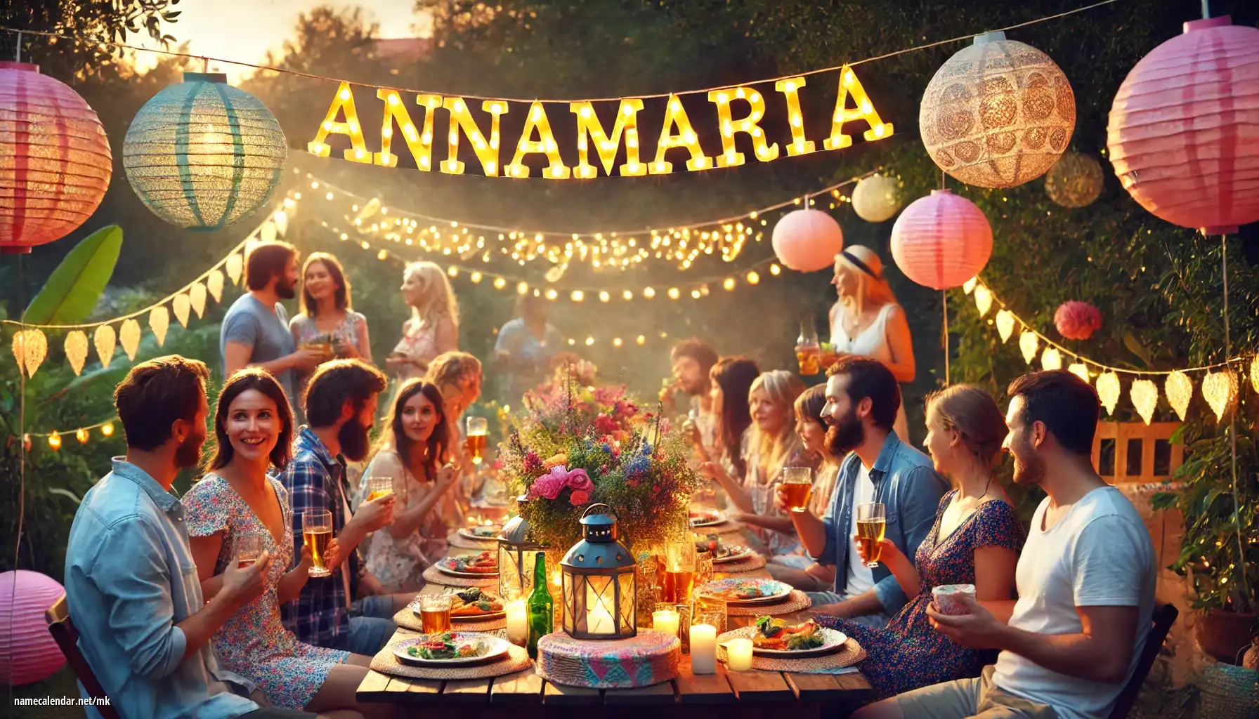 Прослава на именден и име - Annamaria