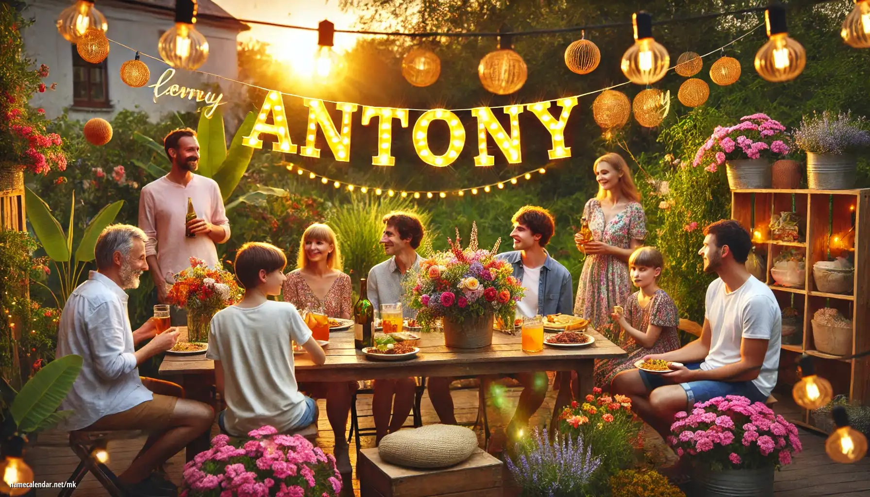 Прослава на именден и име - Antony