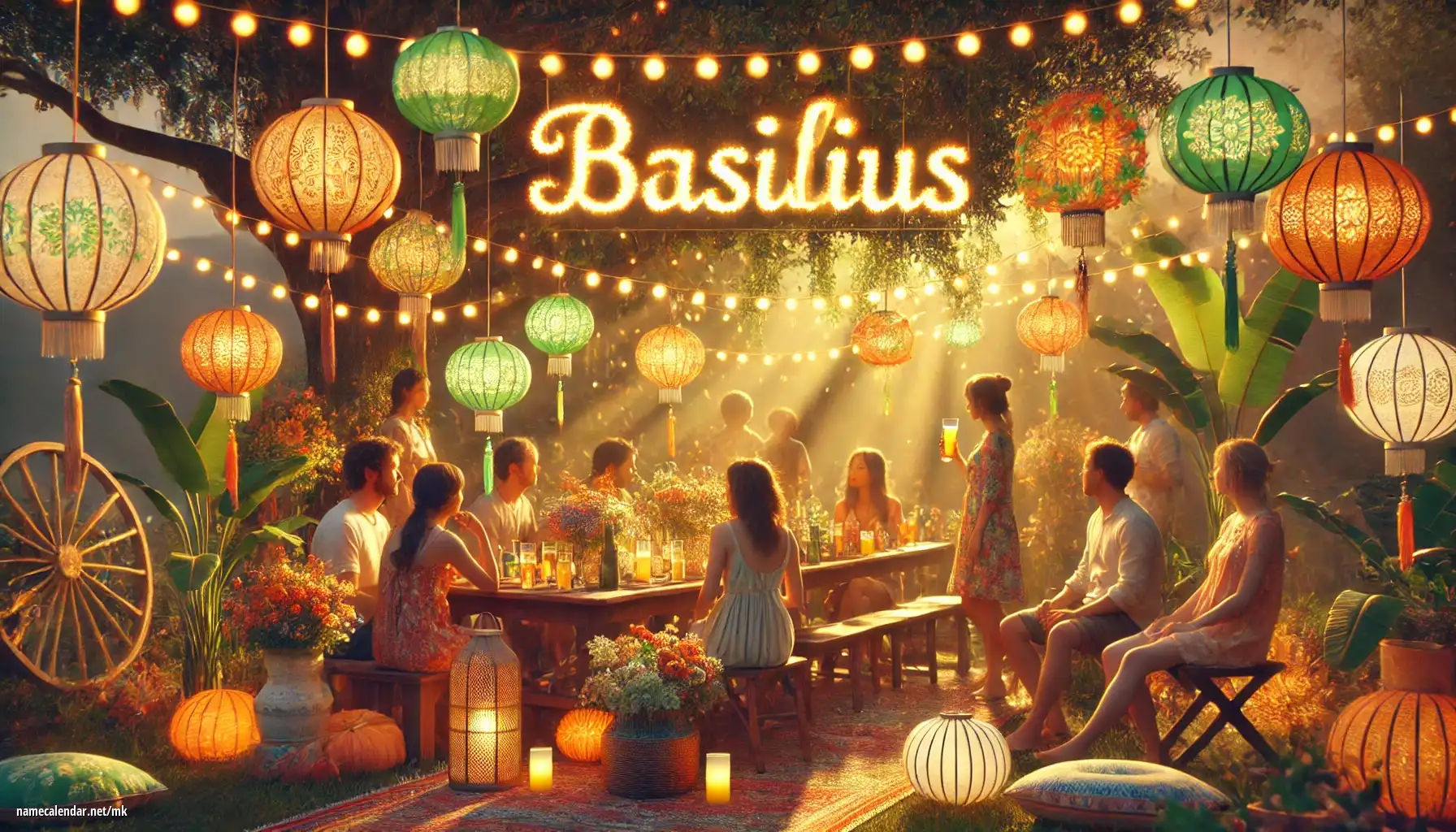 Прослава на именден и име - Basilius