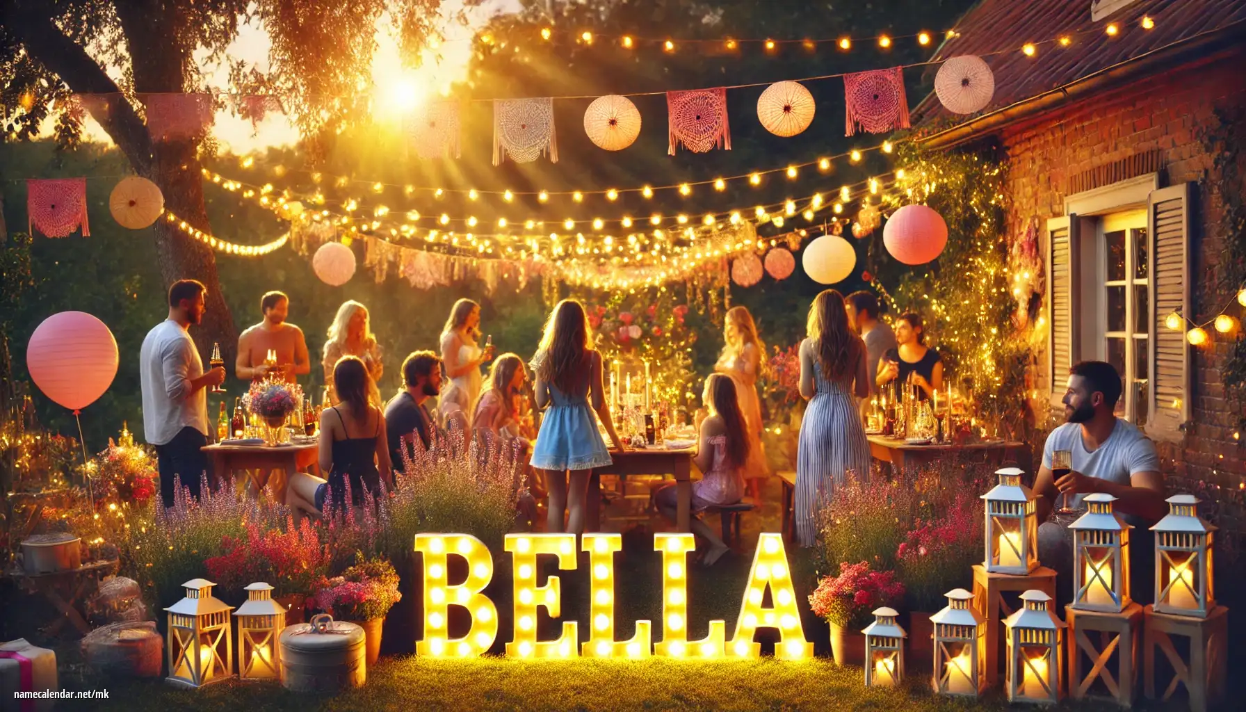 Прослава на именден и име - Bella