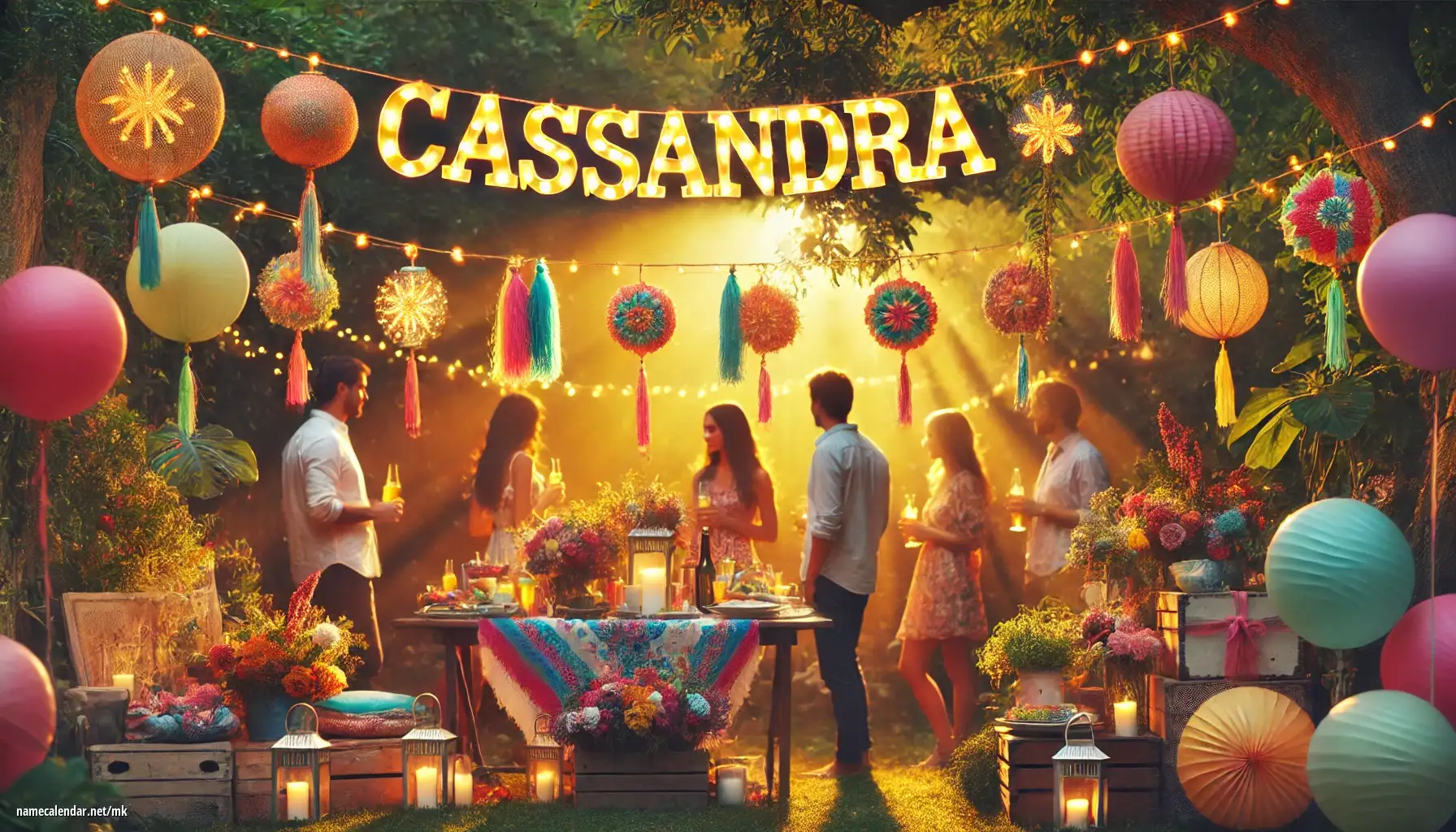 Прослава на именден и име - Cassandra