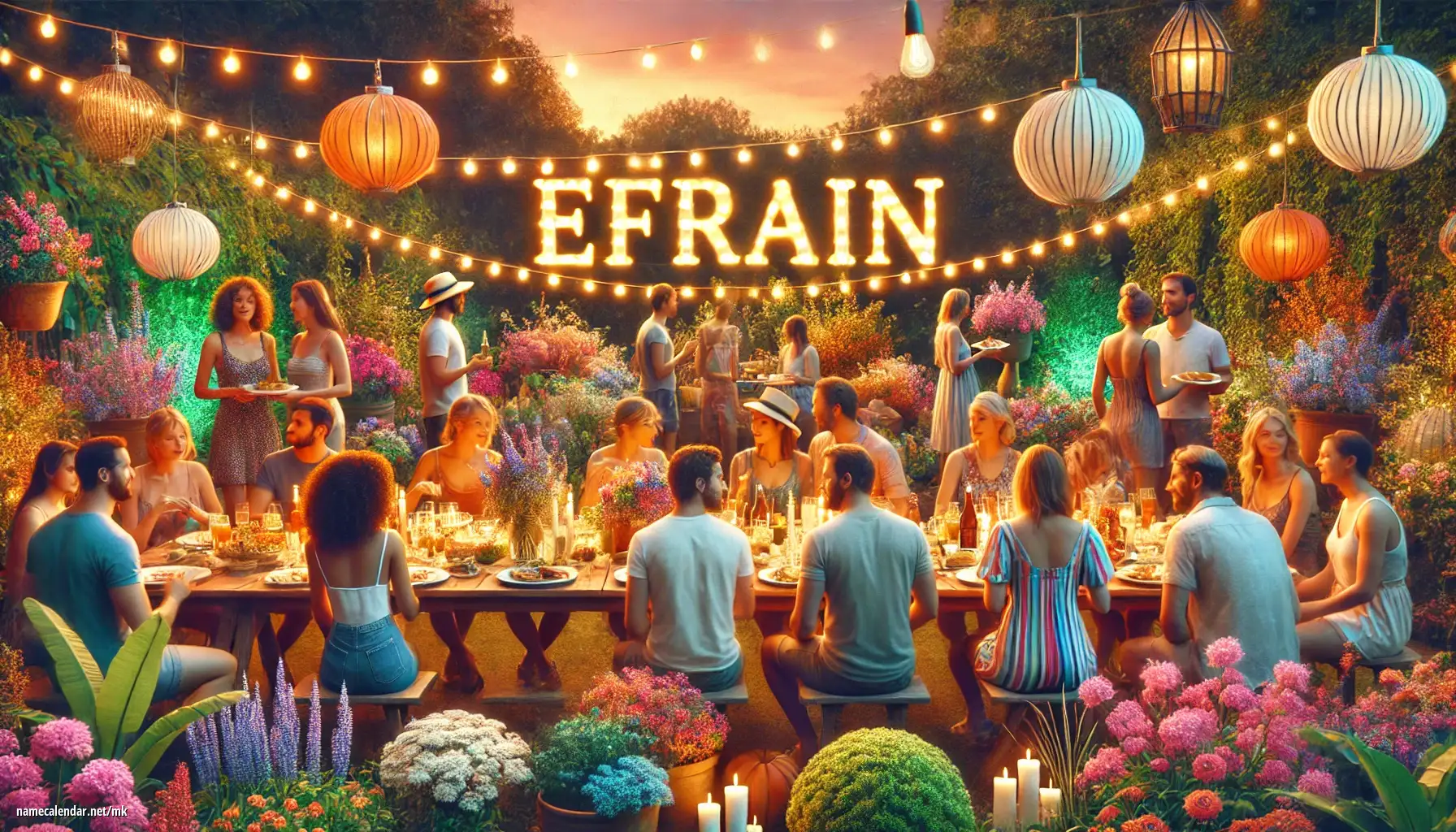 Прослава на именден и име - Efrain