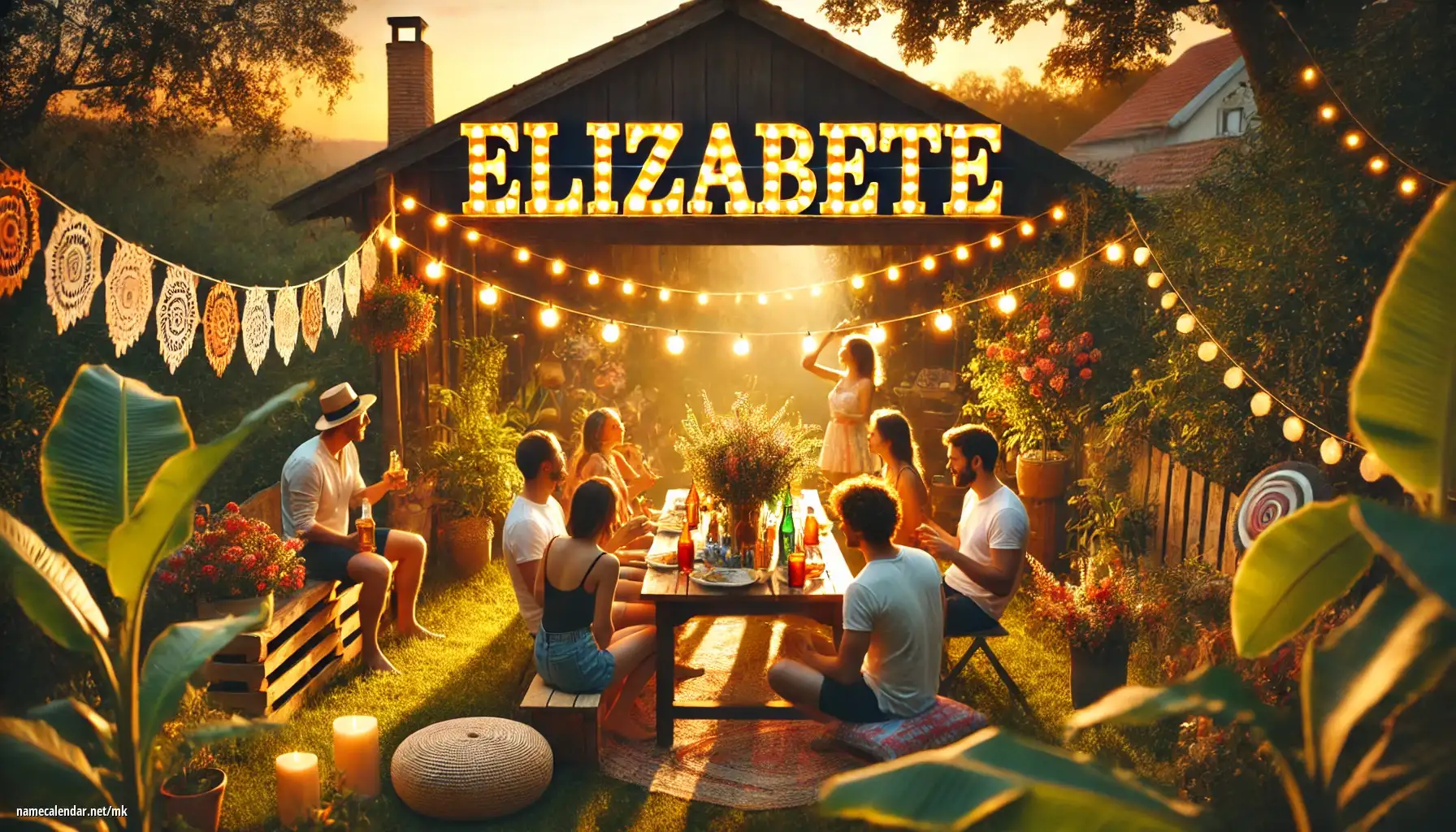 Прослава на именден и име - Elizabete